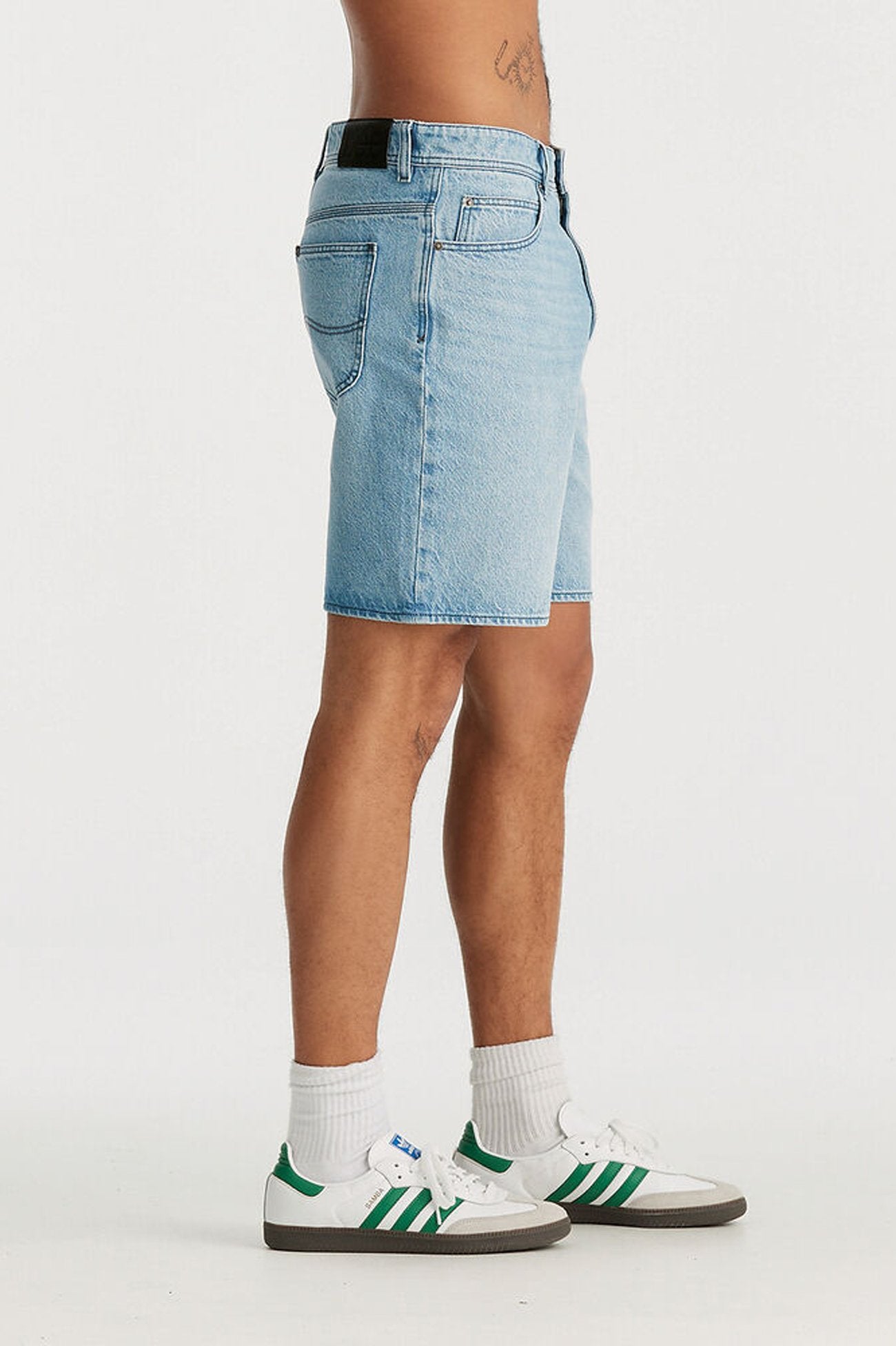 L-Four Baggy Short Emerge Indigo