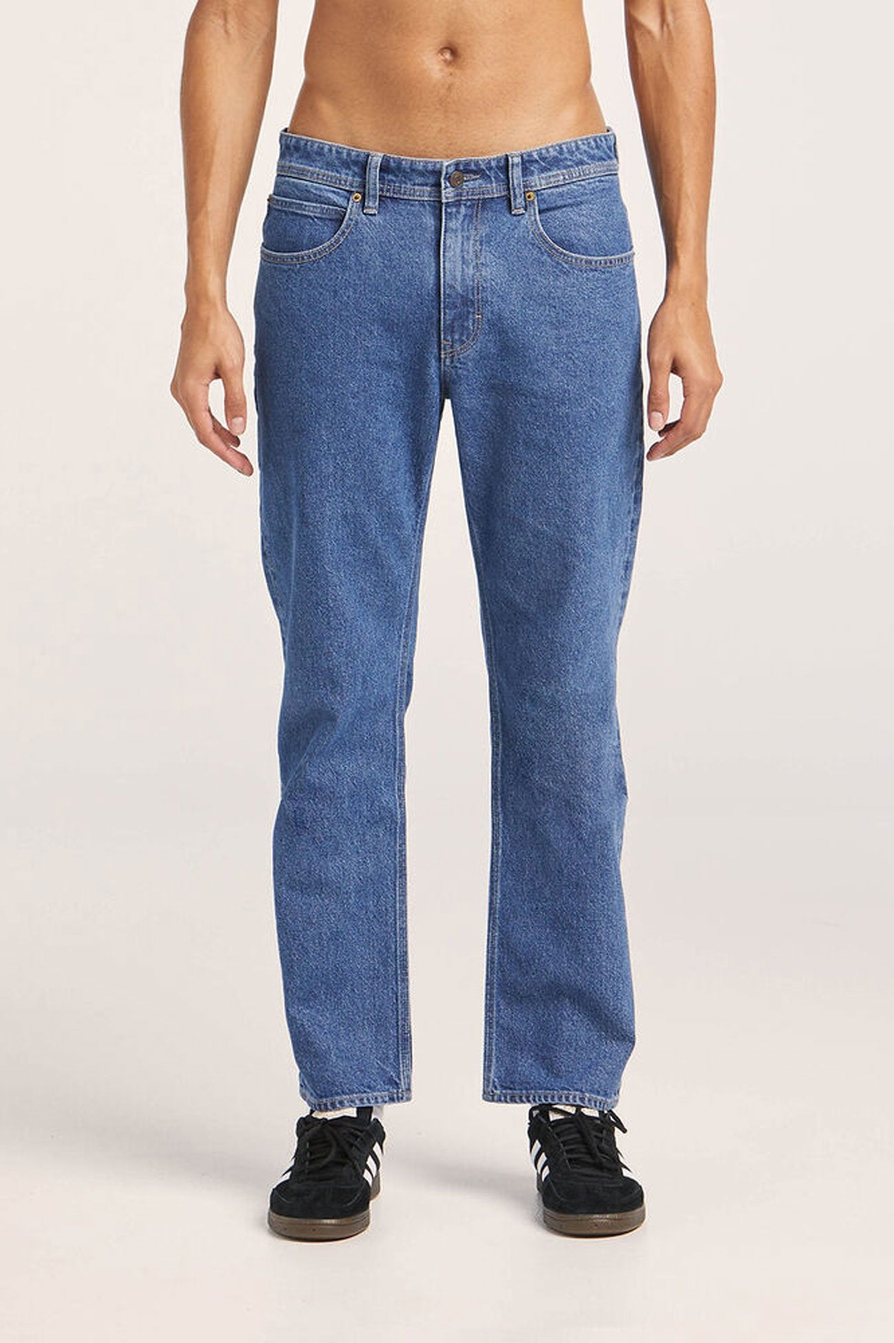 L-Three Straight Jean Satisfaction Indigo