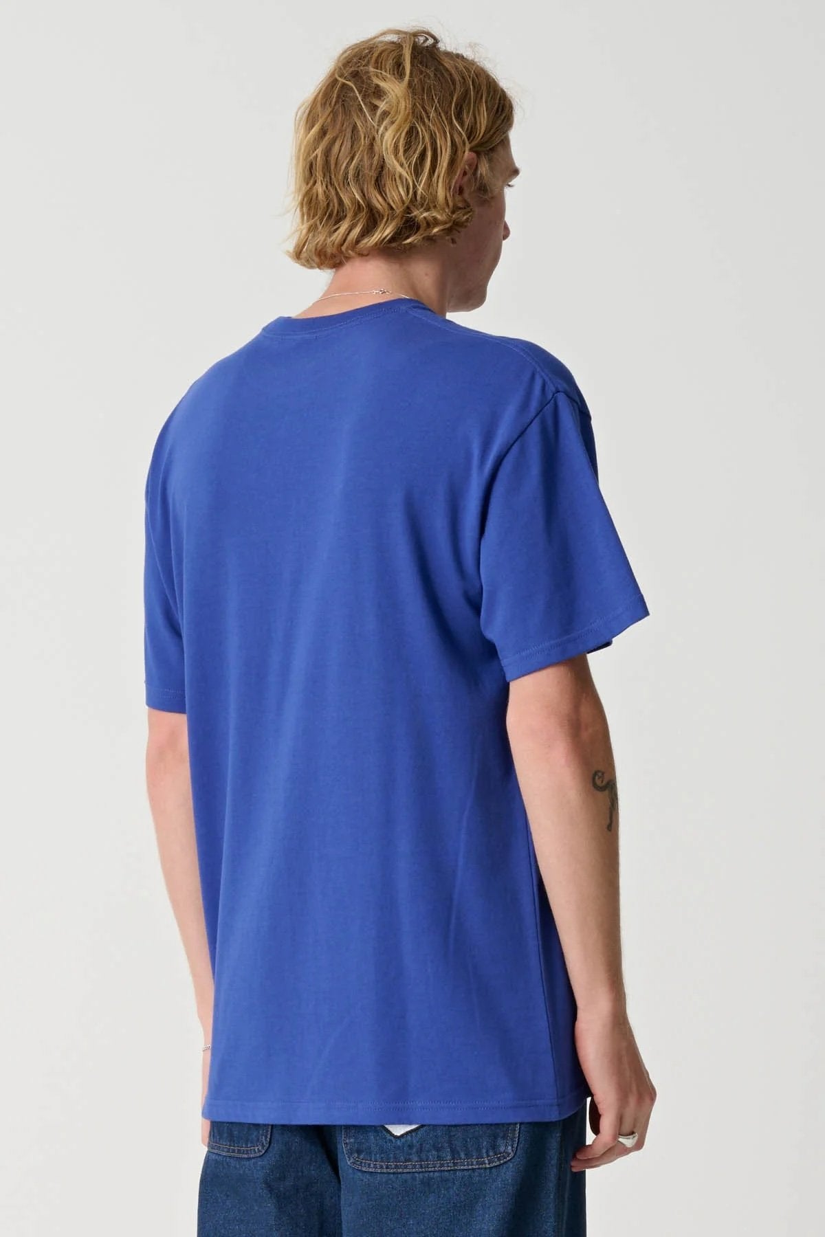 LA XL Short Sleeve Tee Blue