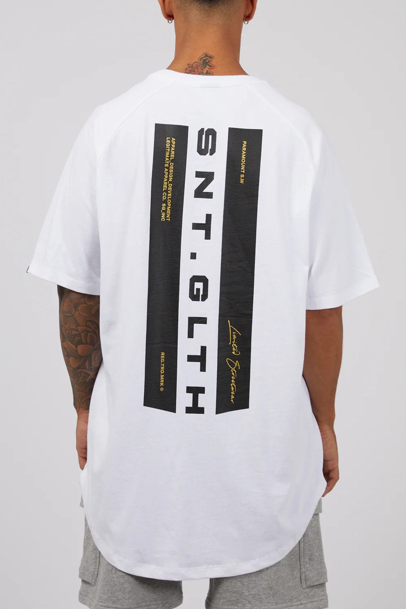 Lateral Tee White