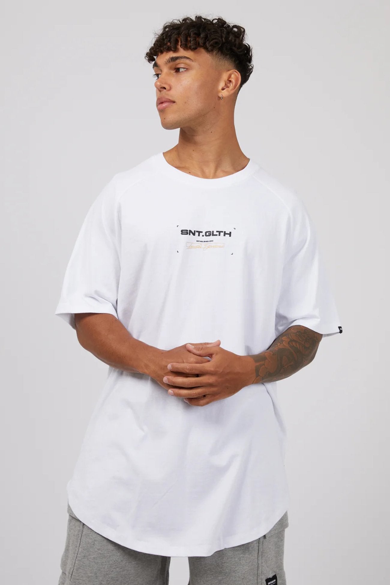 Lateral Tee White