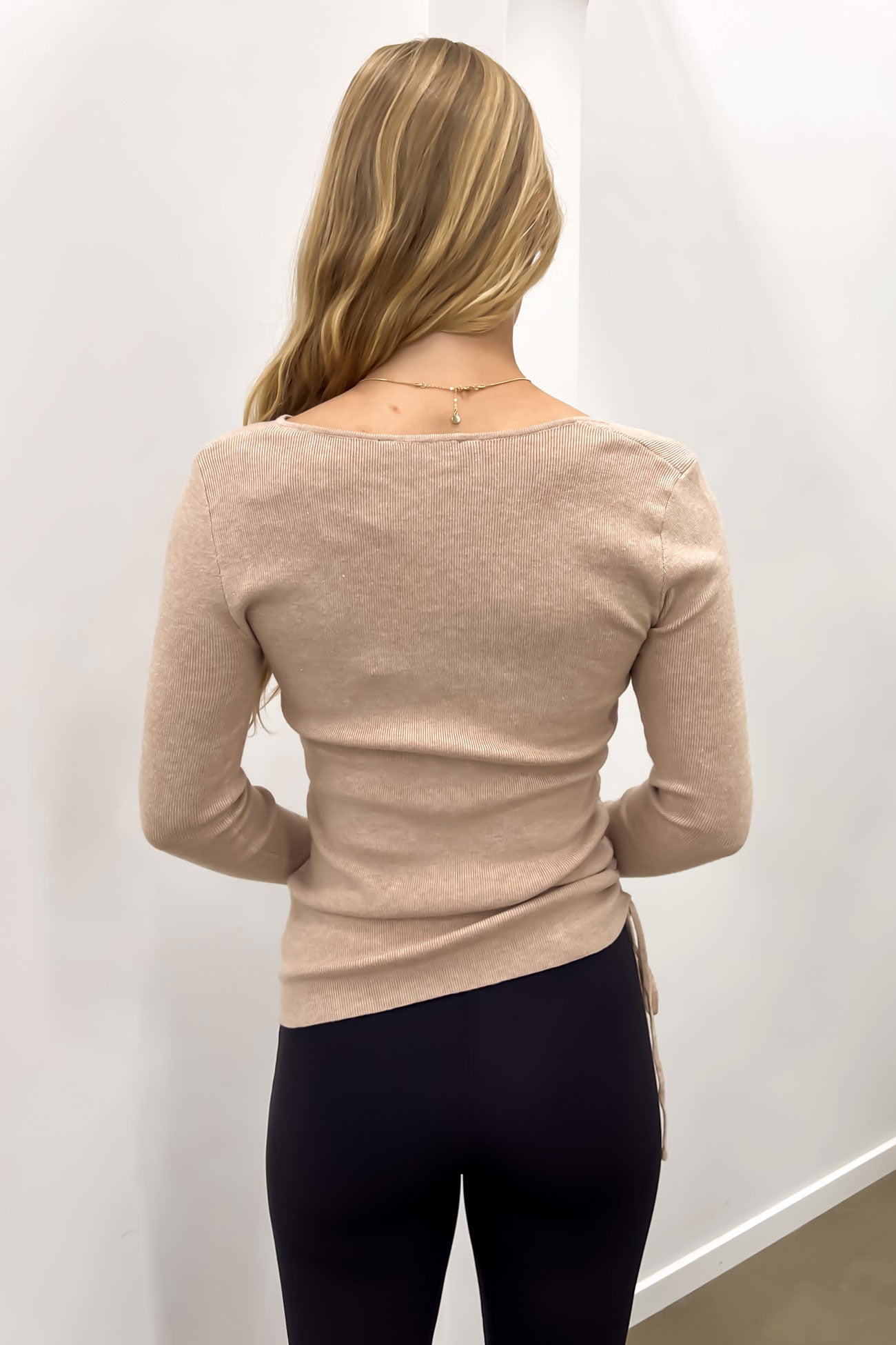 Lauree Long Sleeve Top Oatmeal