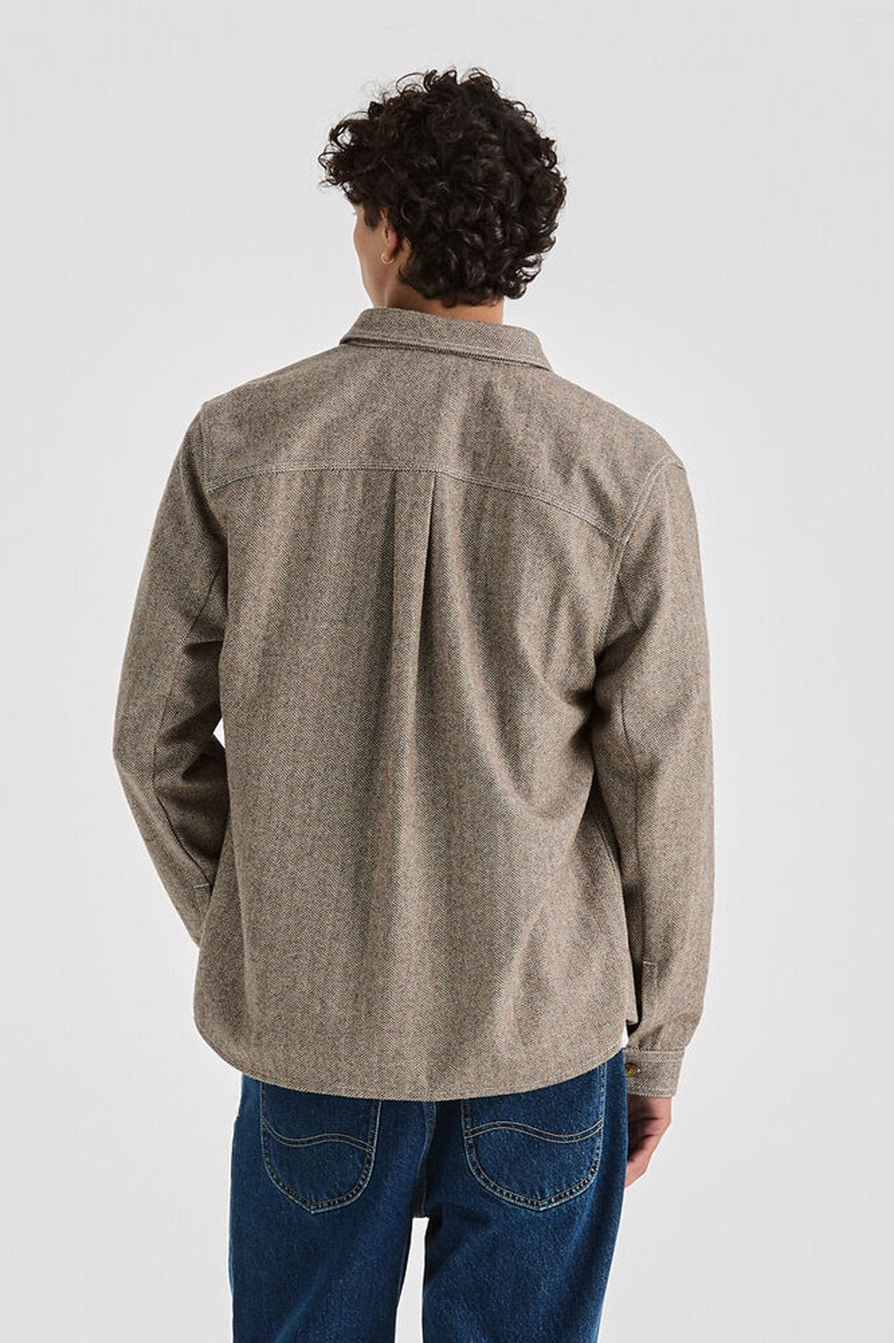 Lee Worker Long Sleeve Shirt Herringbone