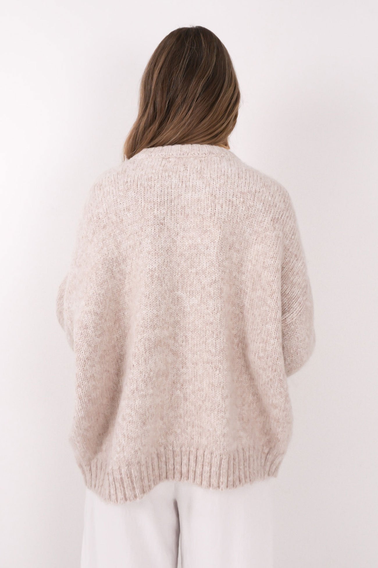 Lena Knit Jumper Oatmeal