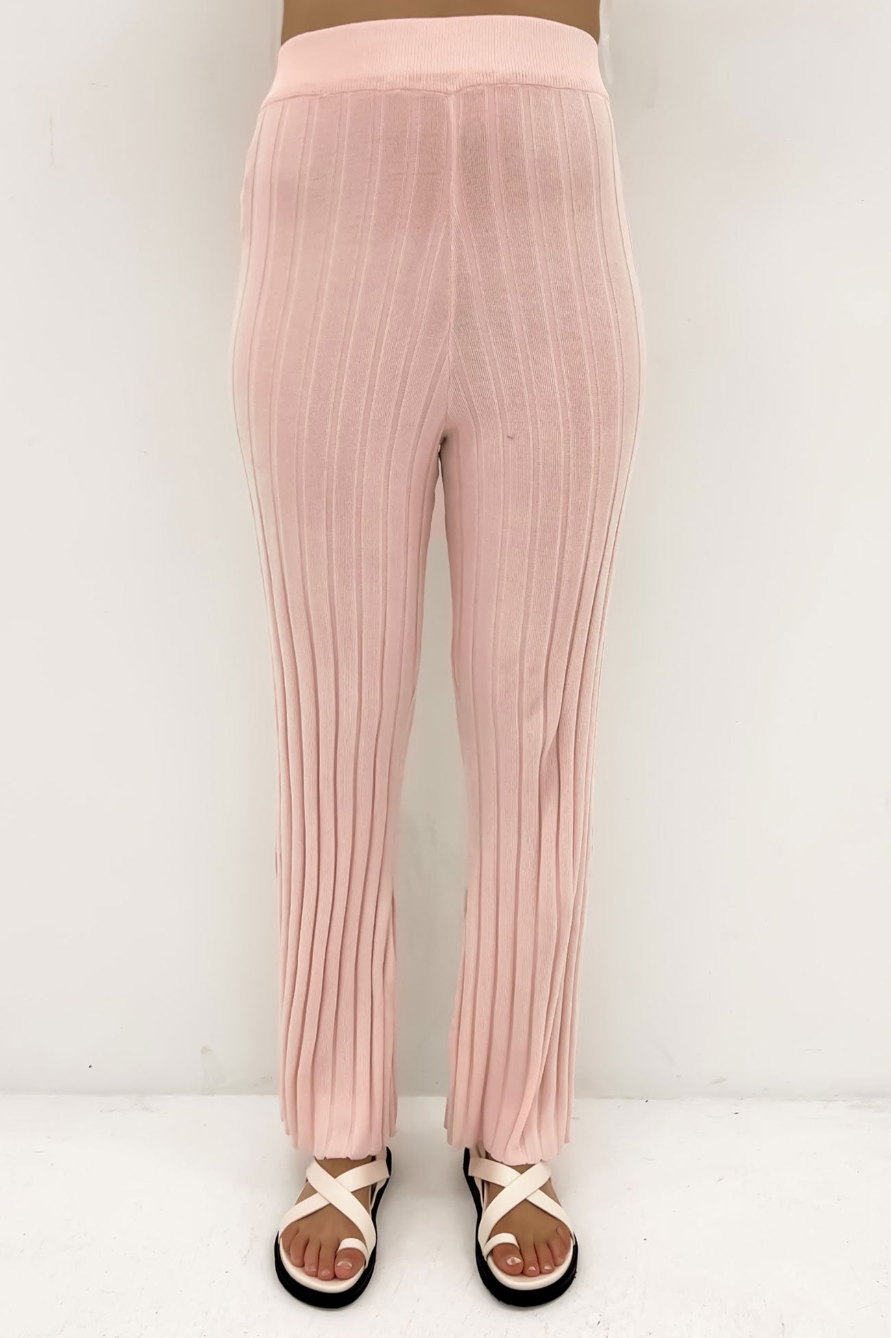 Lewis Knit Pant Rosewater