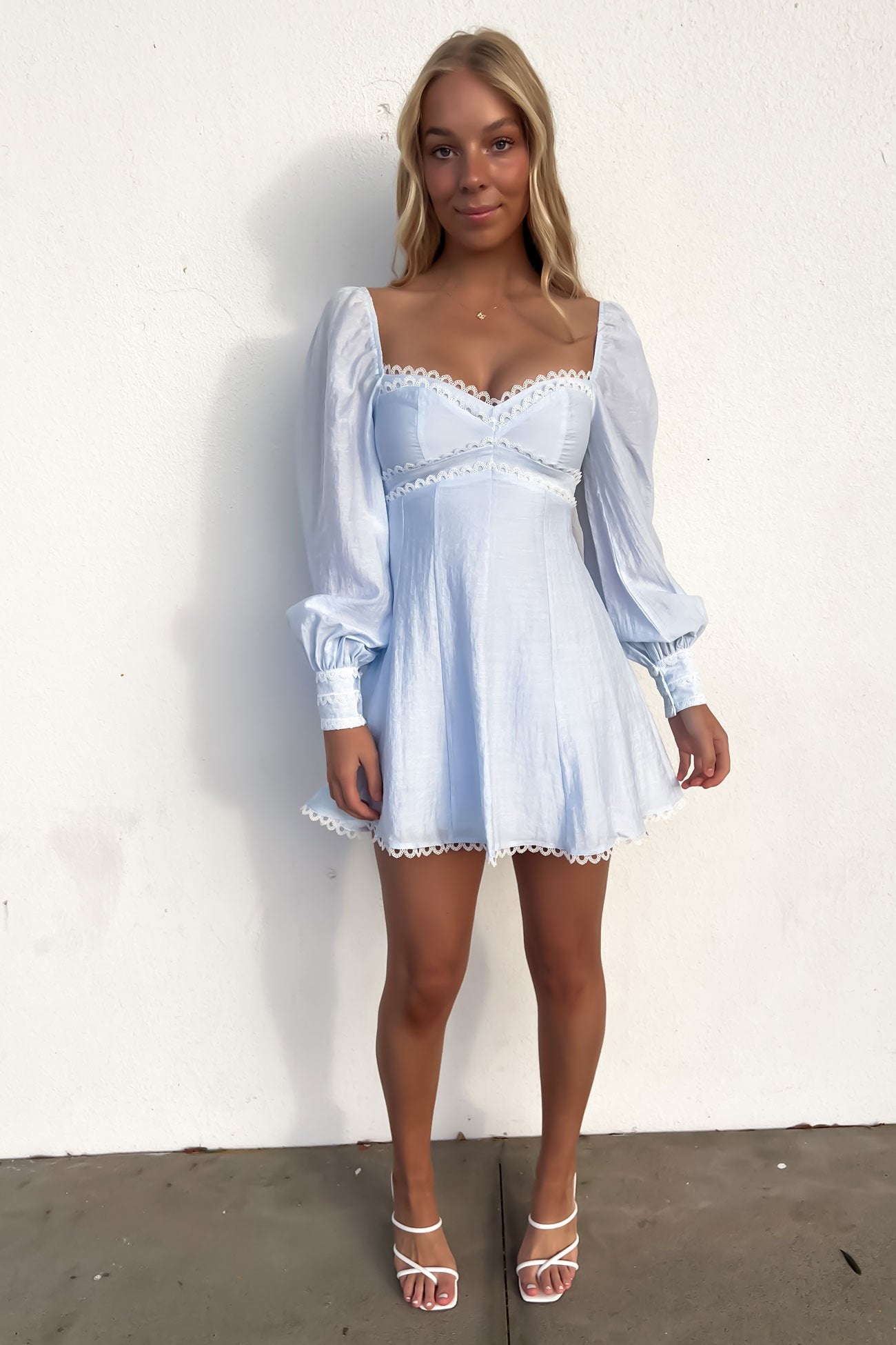 Lillie Mini Dress Blue