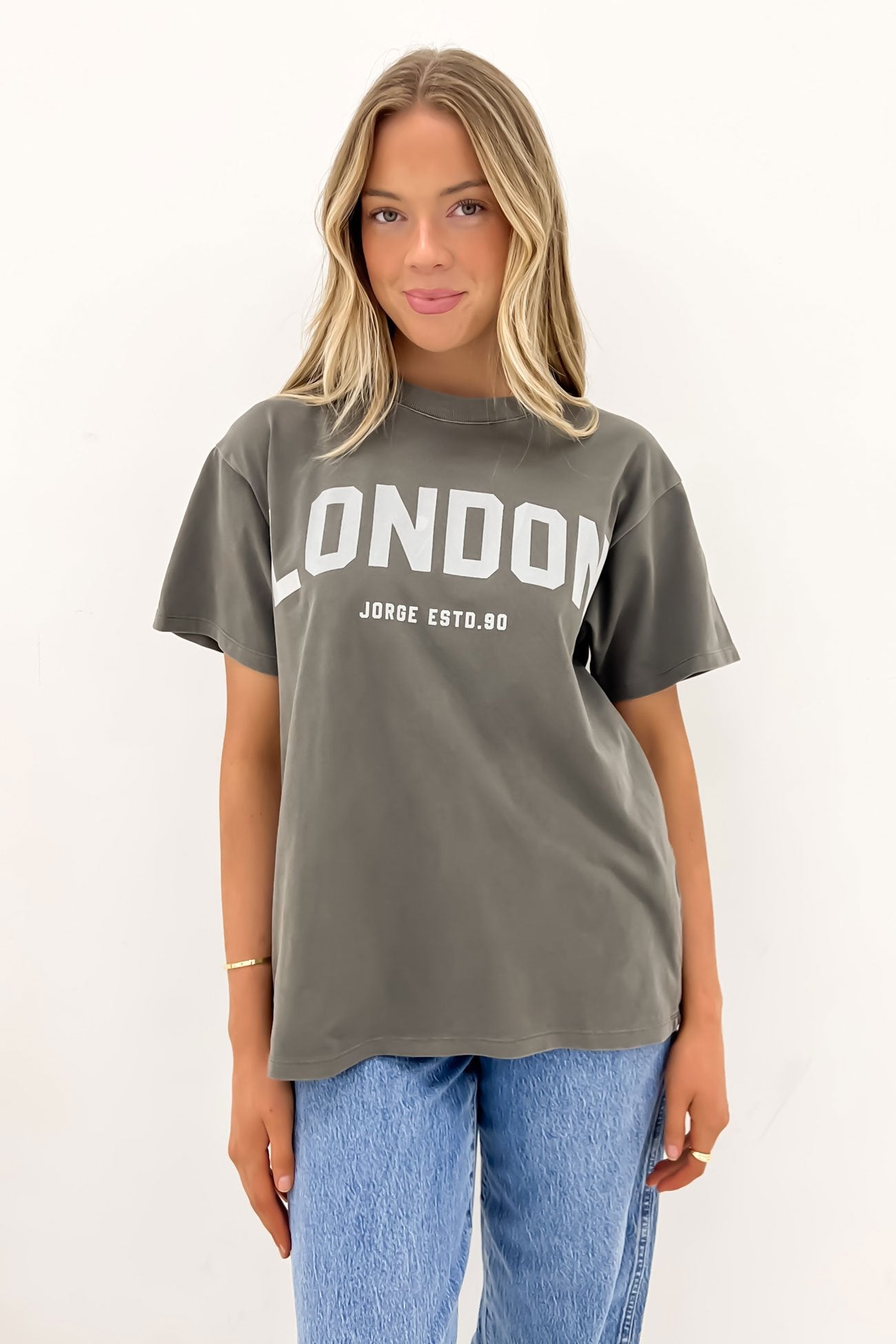 London Tee Charcoal