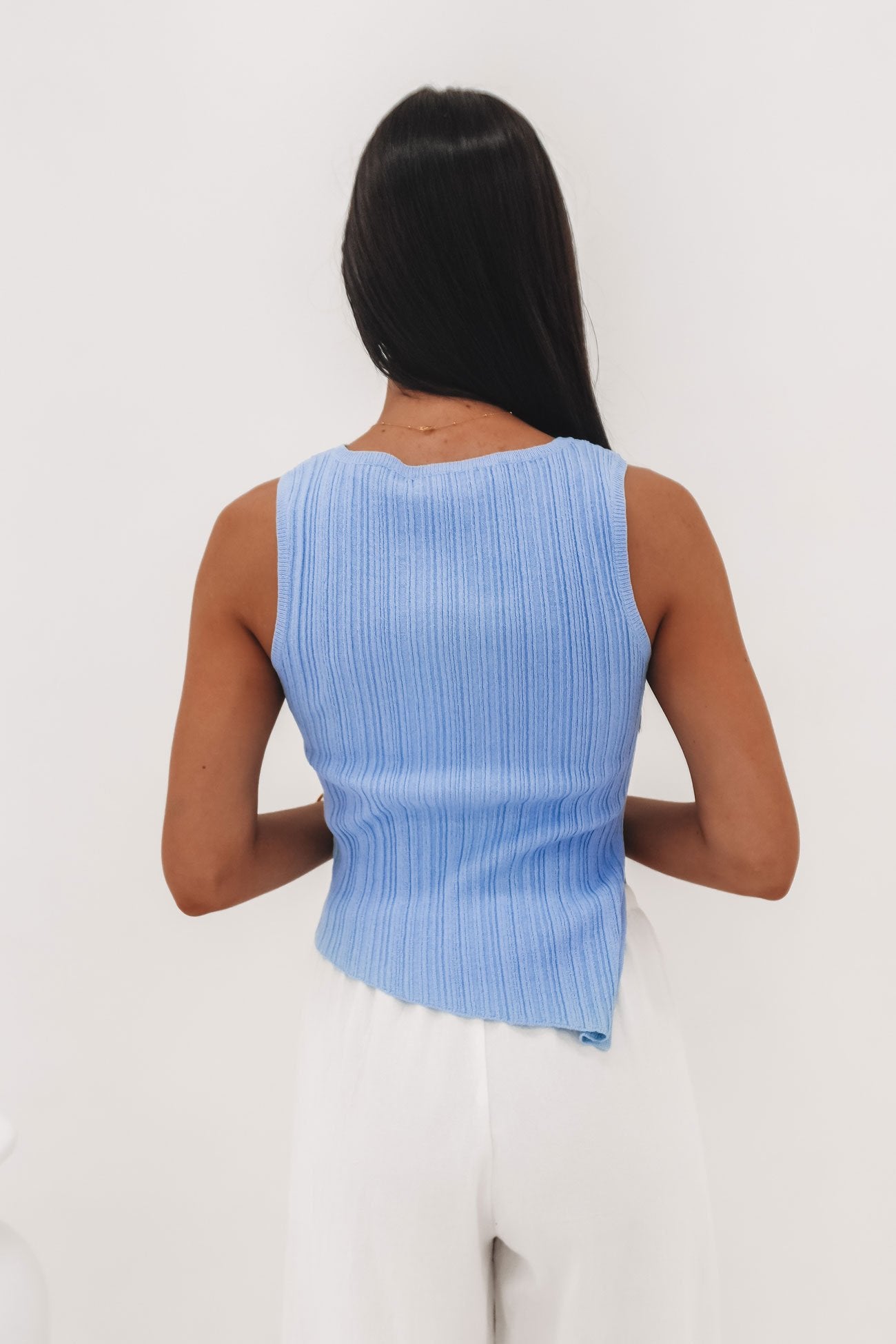 Louise Top Blue