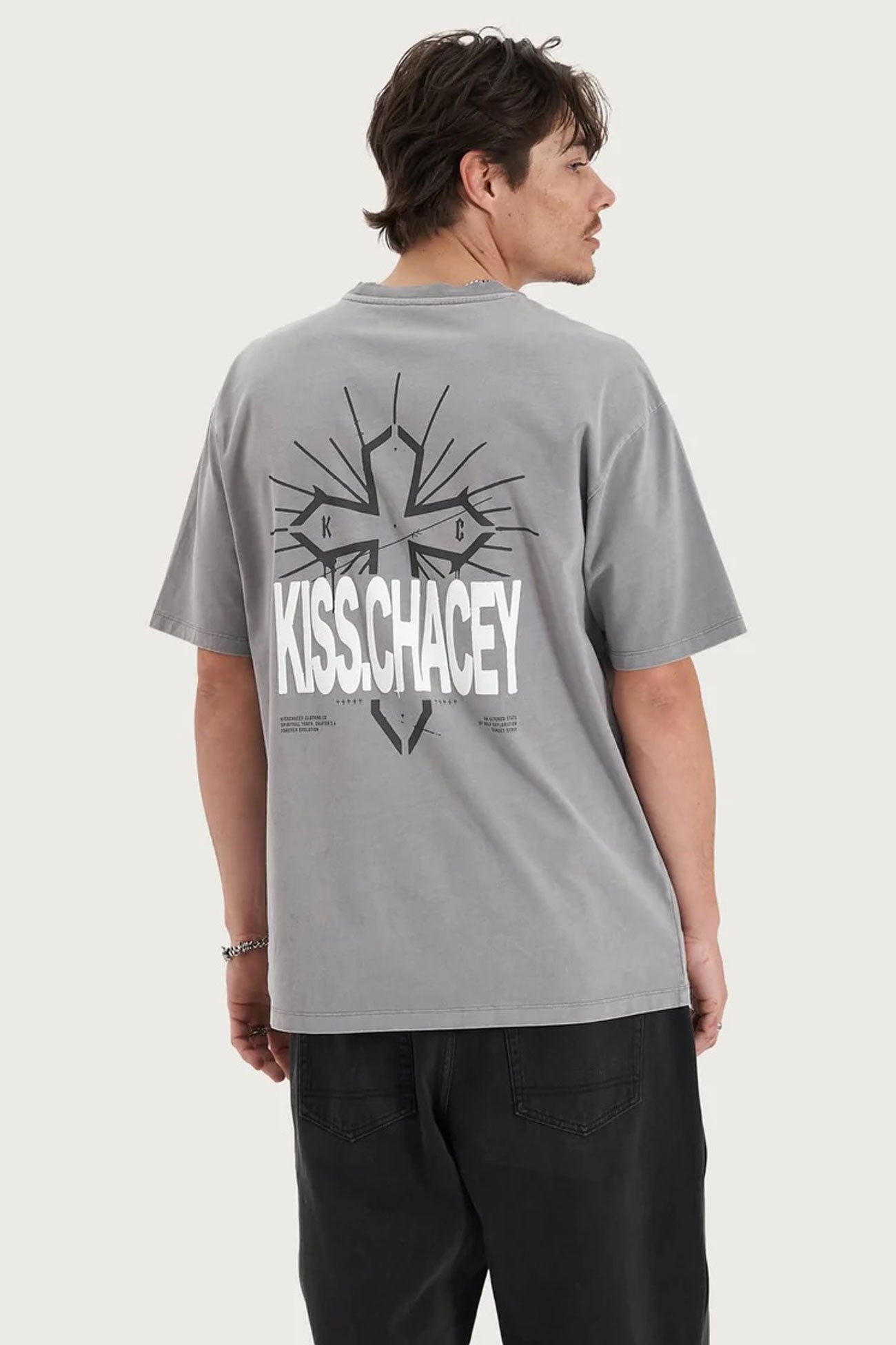 Luminary Heavy Box Fit Tee Pigment Frost Grey