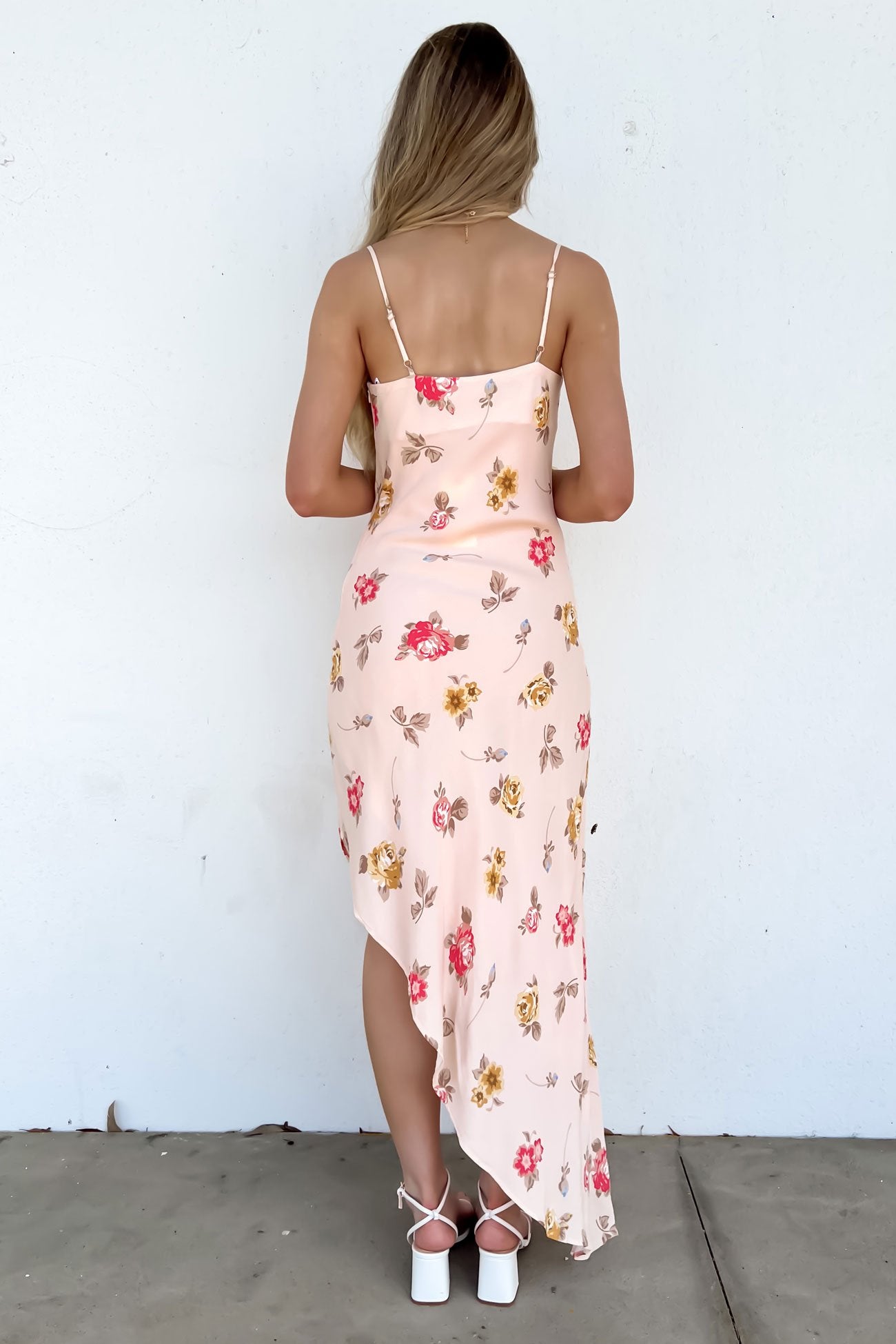 Madelyn Asymmetric Dress Print