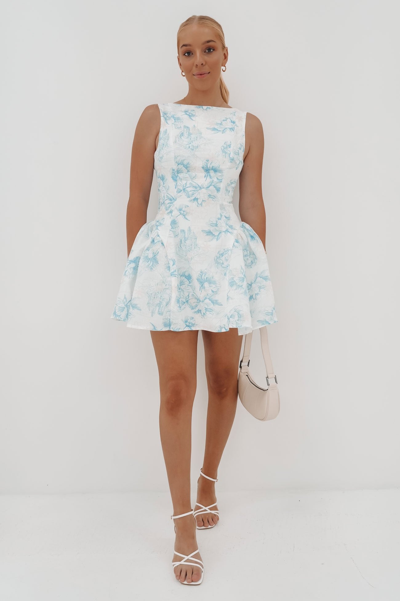 Maisie Mini Dress Skyflower