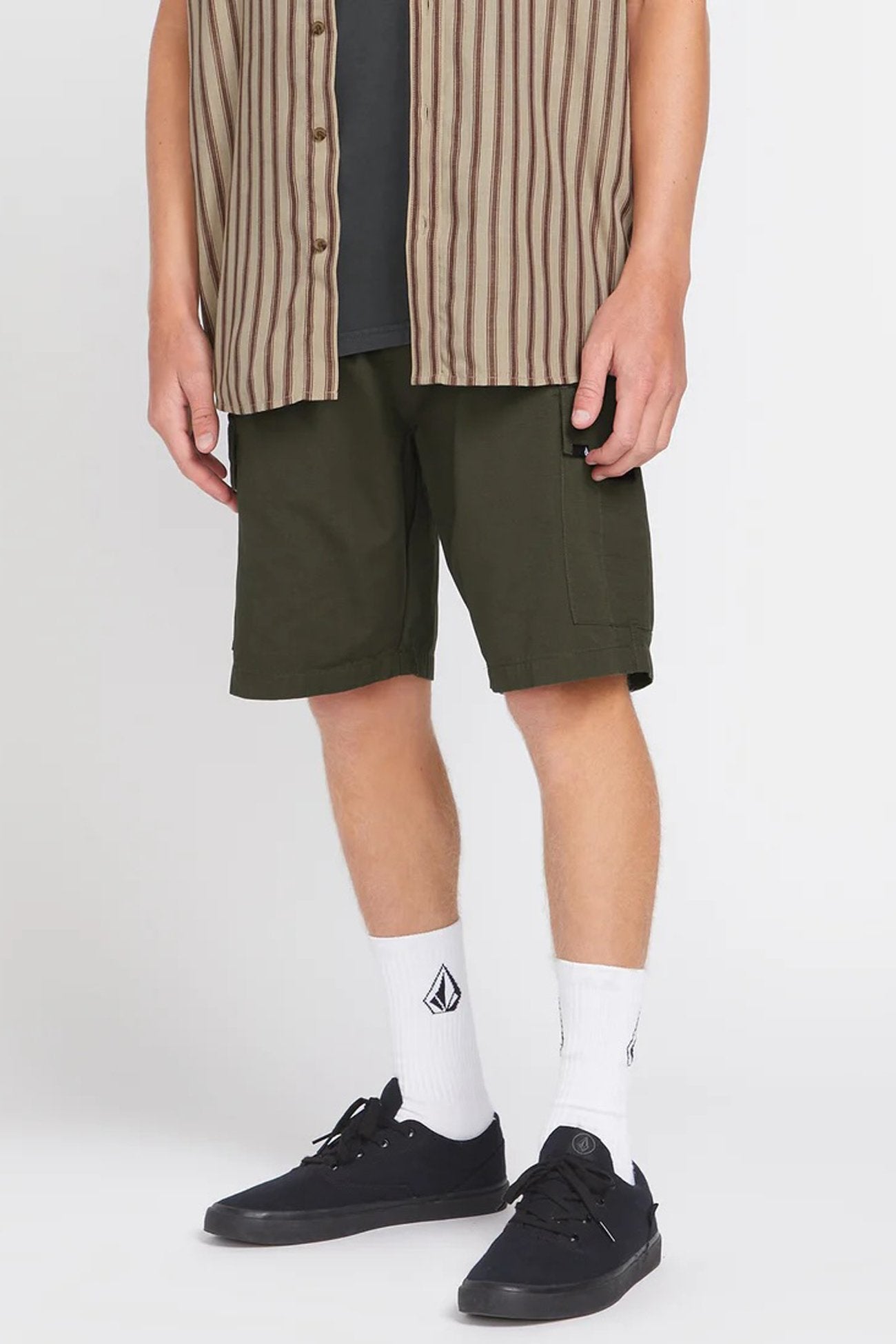 March Cargo Elastic Waist Short Wren