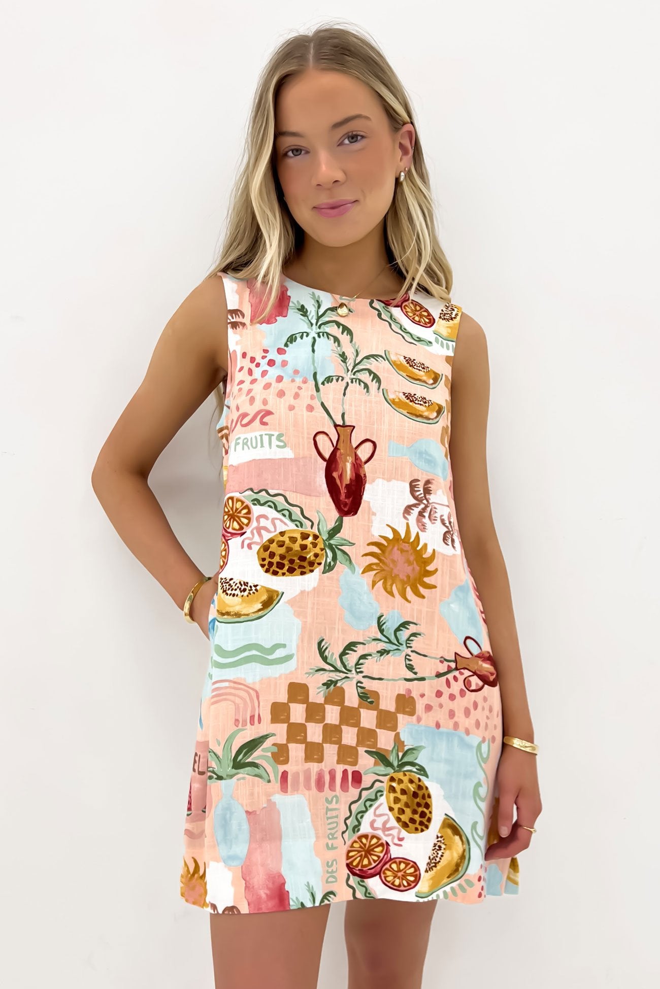 Matthew Mini Dress Summer Haze