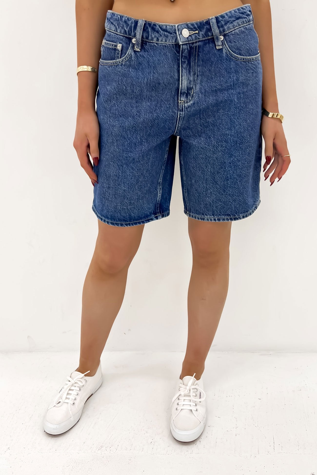 Mid Baggy Short Born Blue