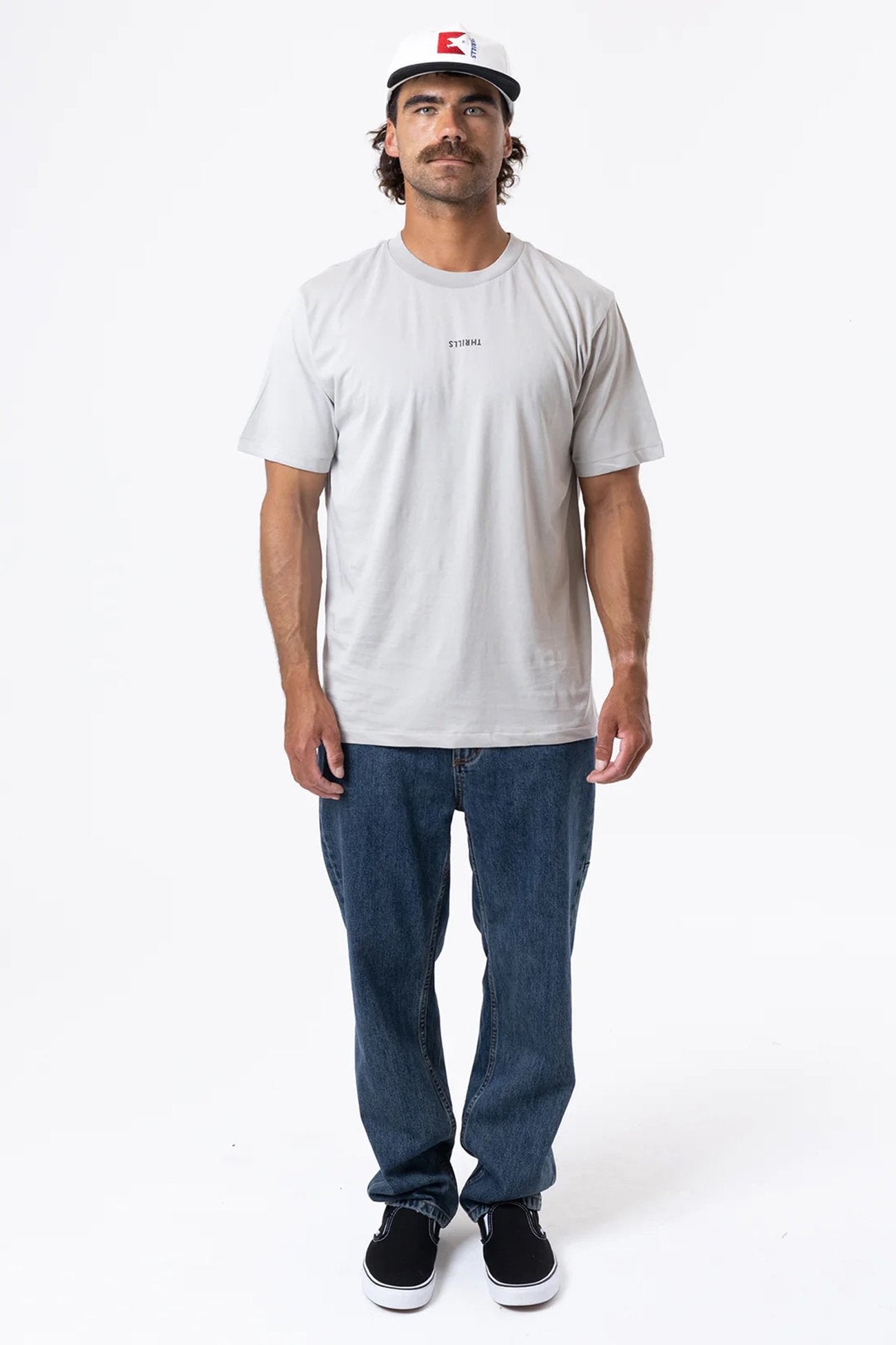 Minimal Thrills Merch Fit Tee Oyster Grey