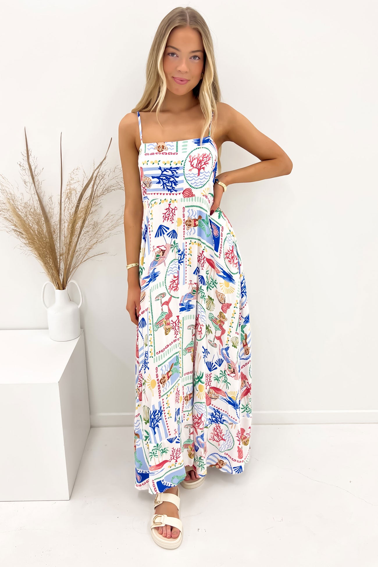 Mischa Midi Dress Mermaids & Cocktails