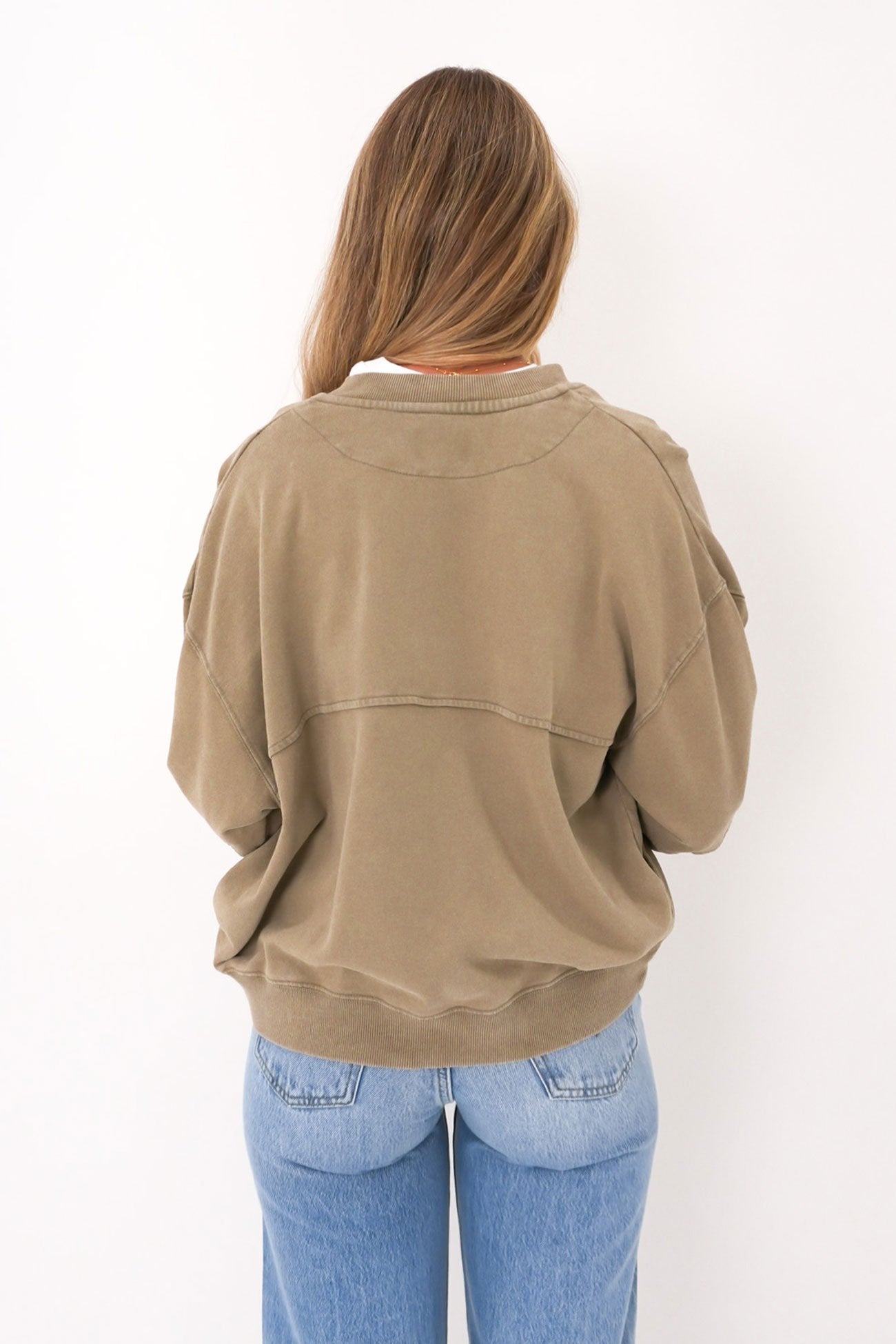 Nara Fleece Bomber Olive