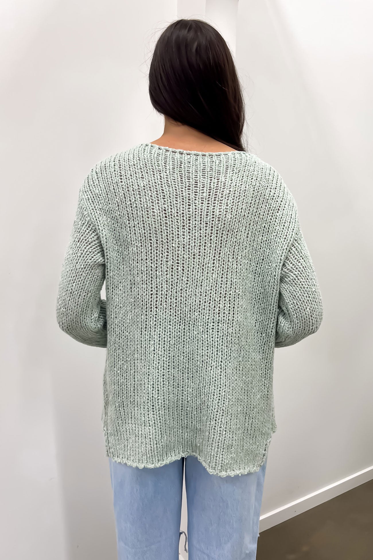 Narelle Knit Jumper Mint