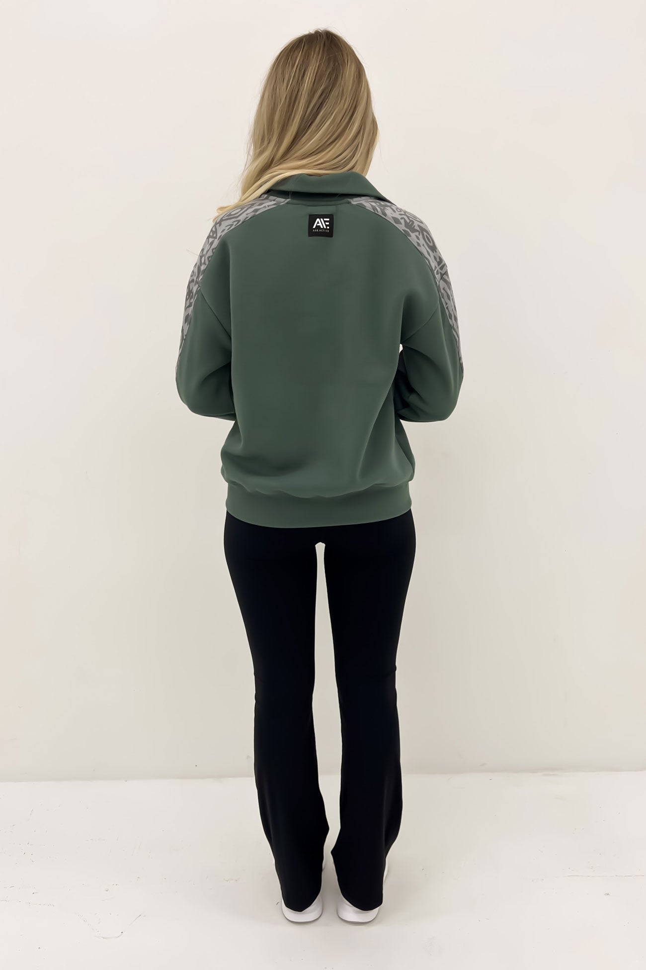 National Quarter Zip Green