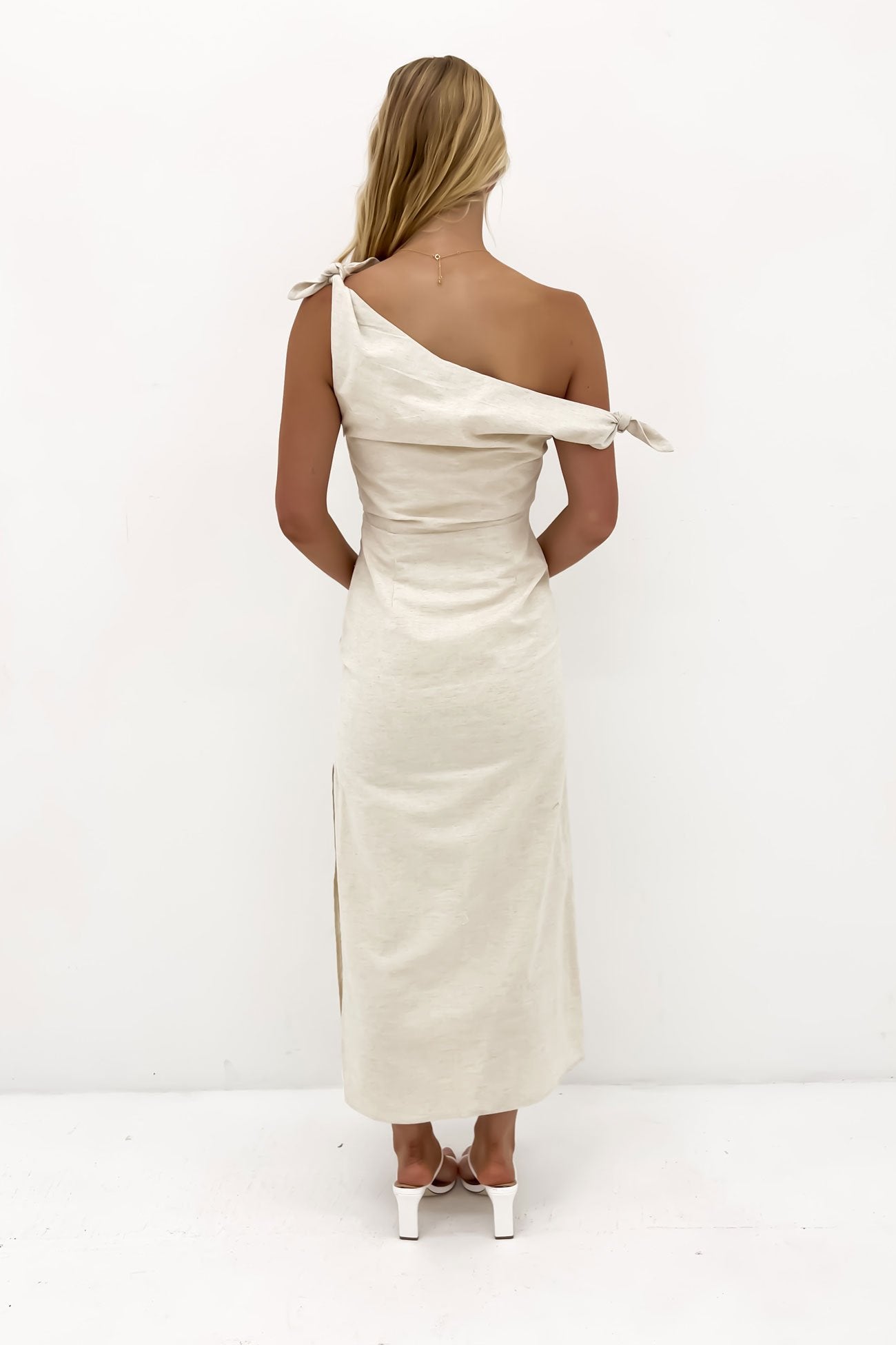 Neela Maxi Dress Beige