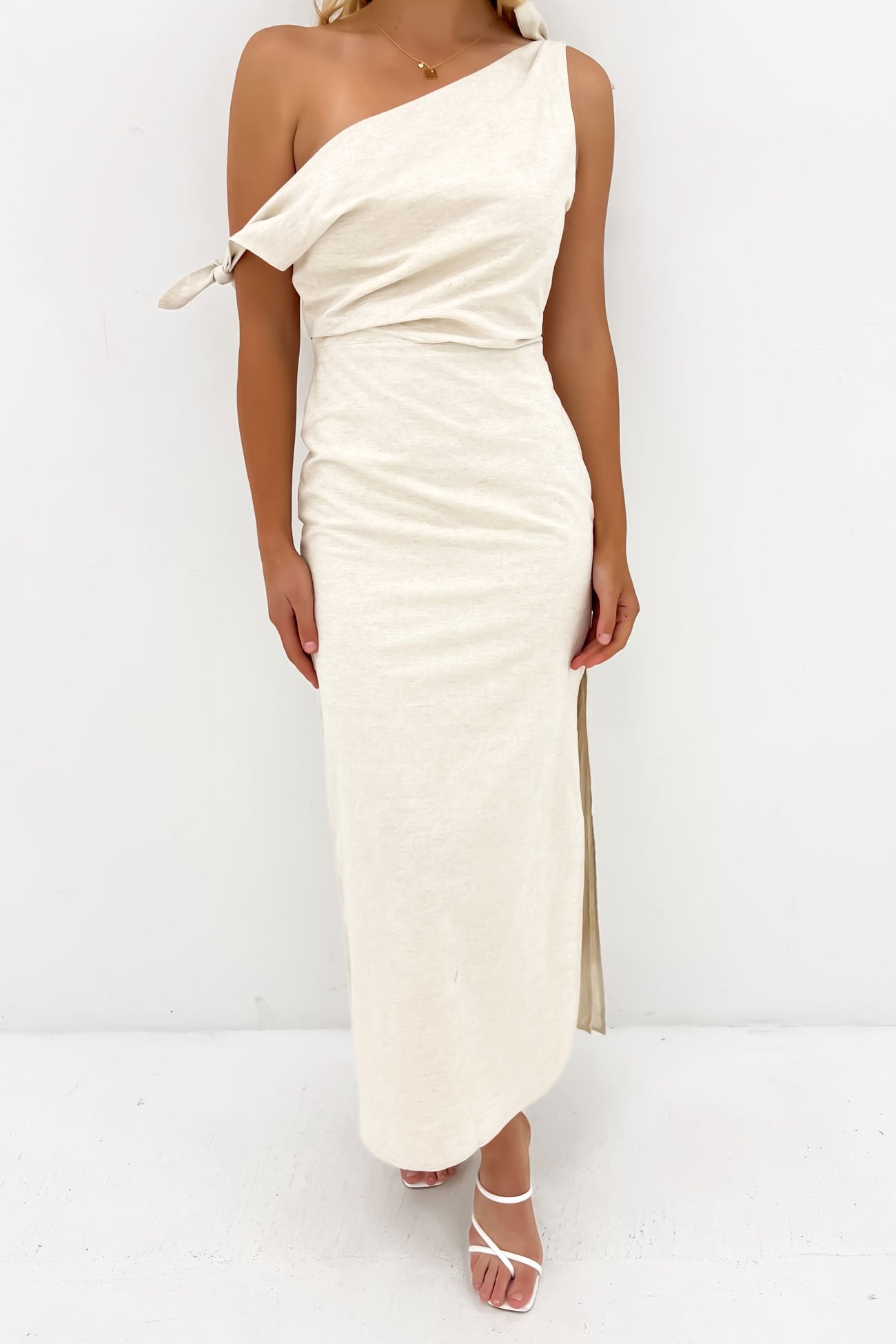 Neela Maxi Dress Beige