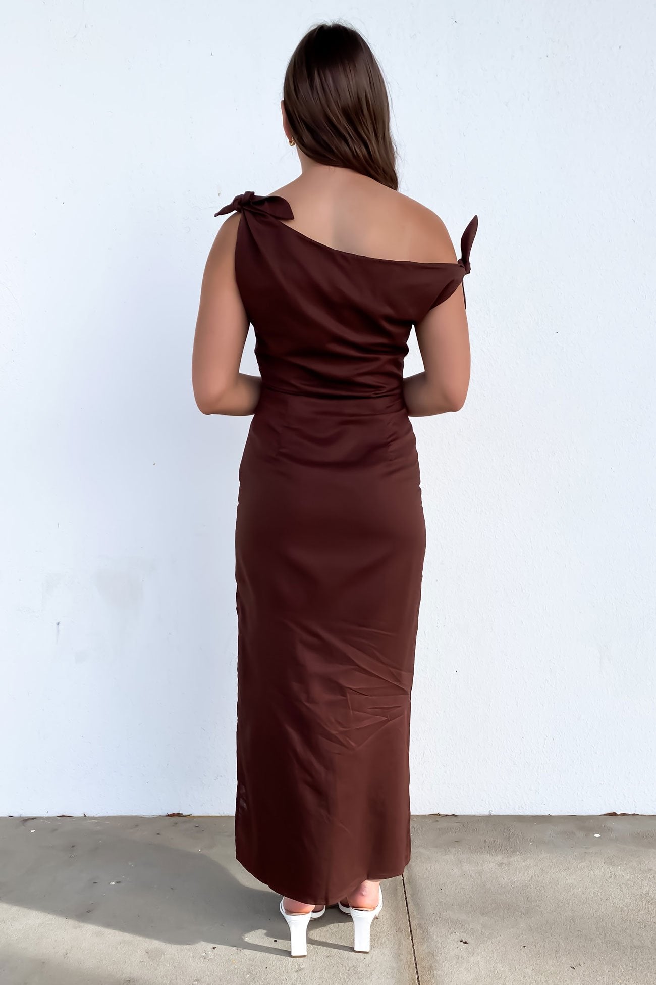 Neela Maxi Dress Chocolate