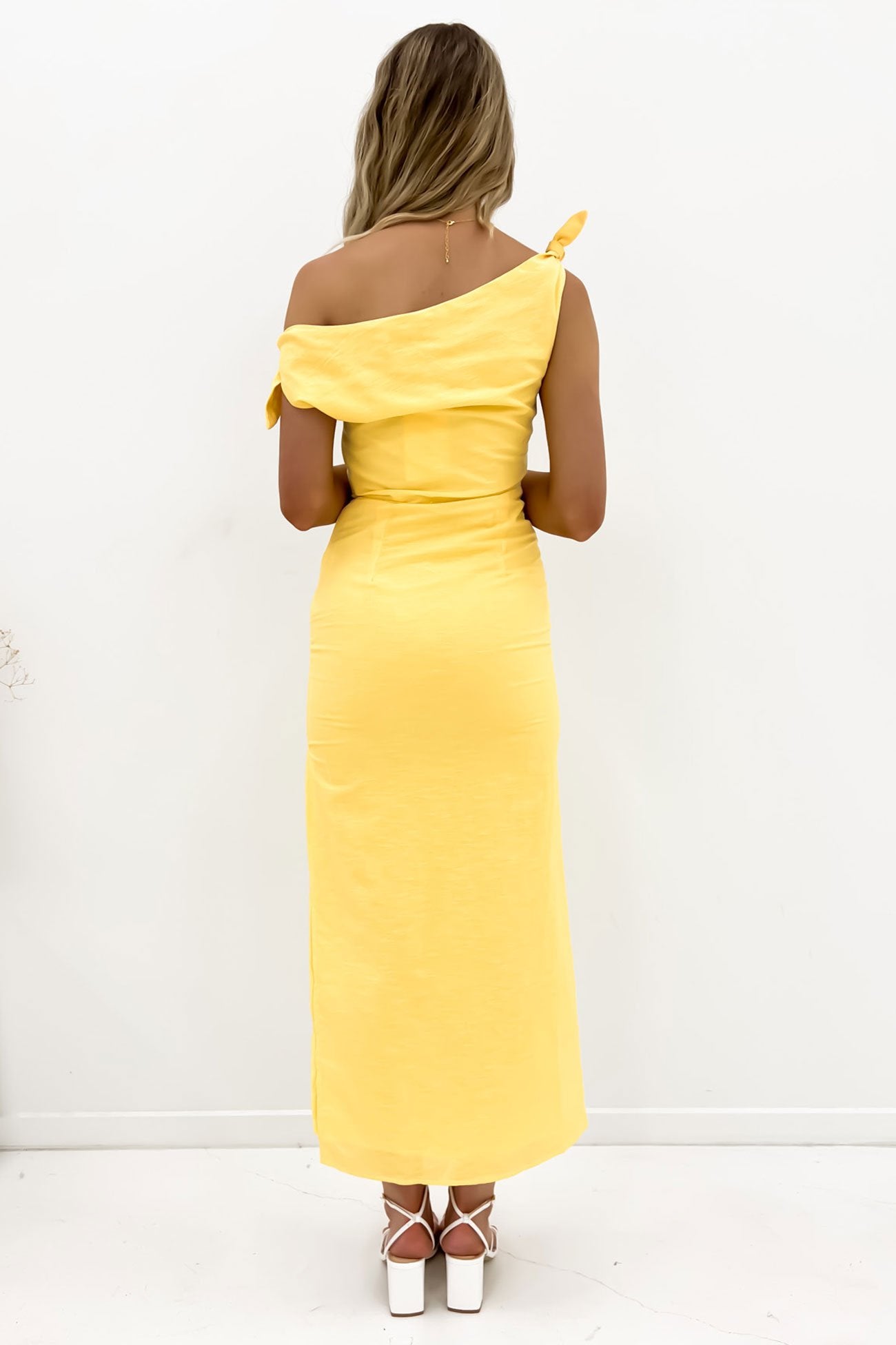 Neela Maxi Dress Yellow