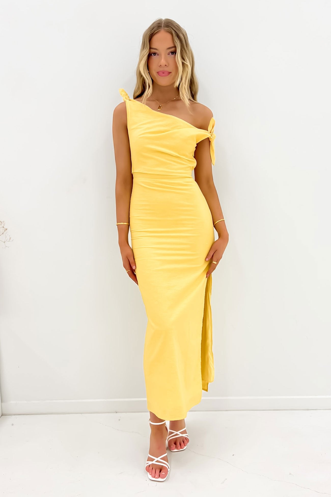 Neela Maxi Dress Yellow