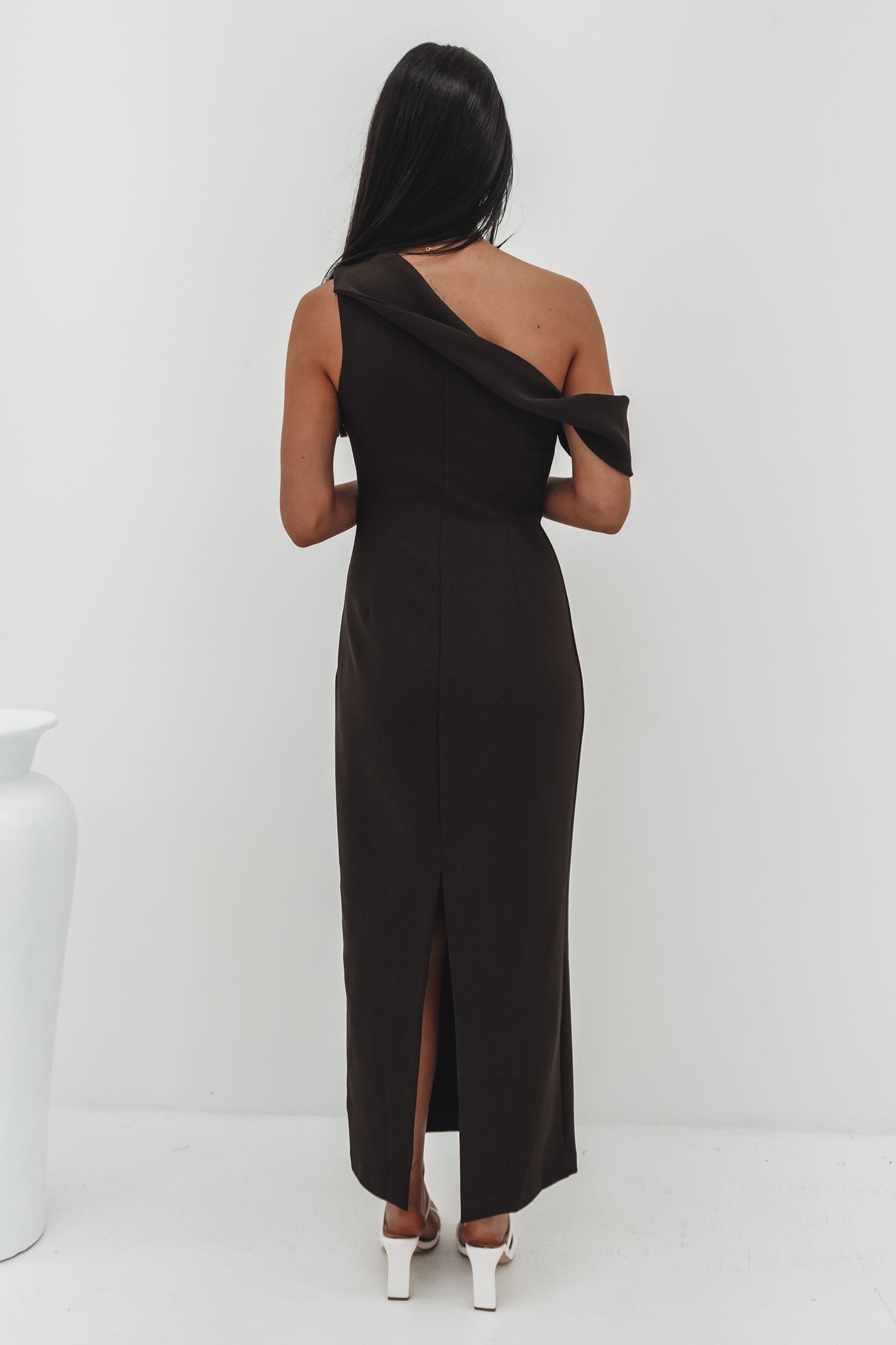 Nisha Maxi Dress Chocolate