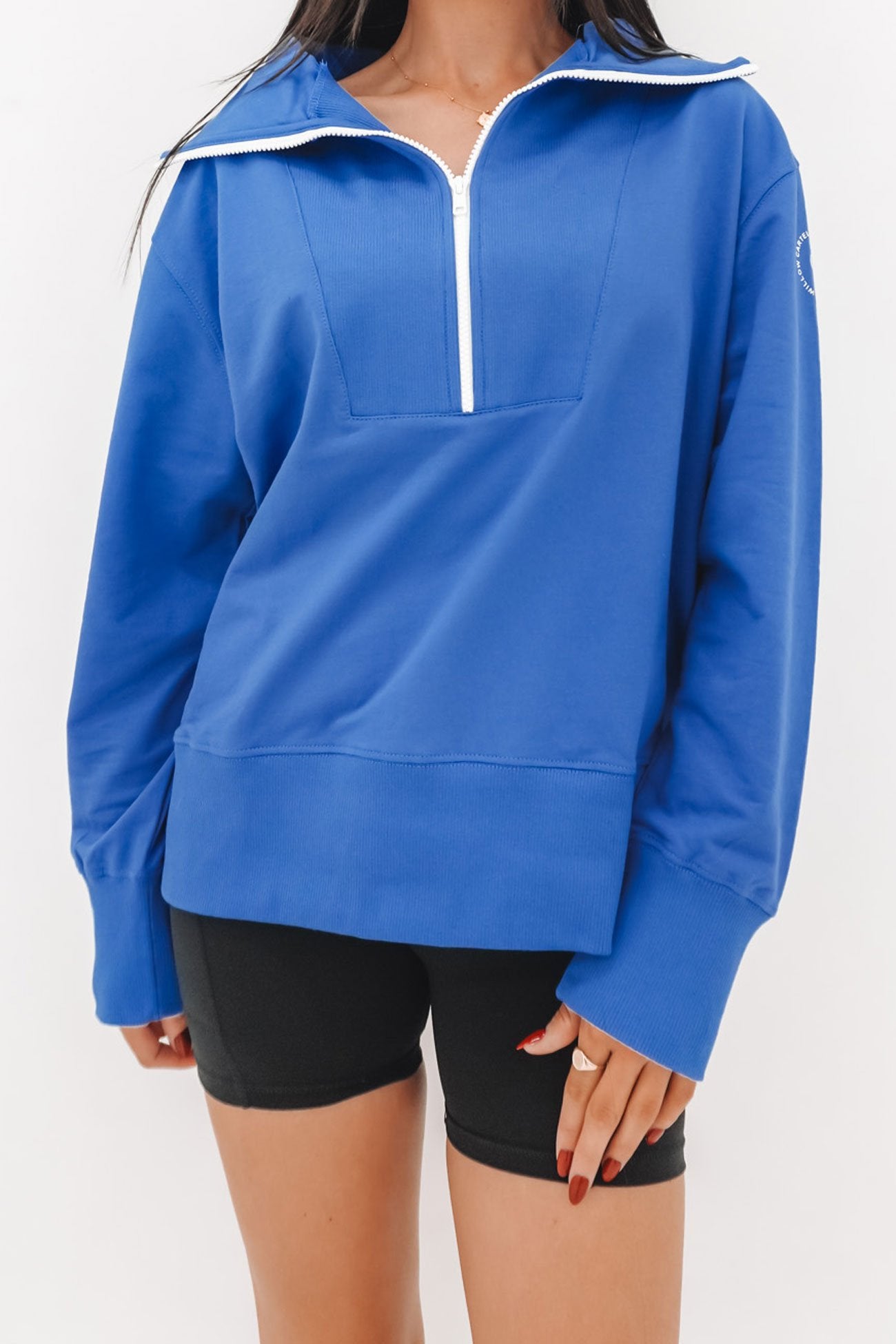 Nova Half Zip Azure