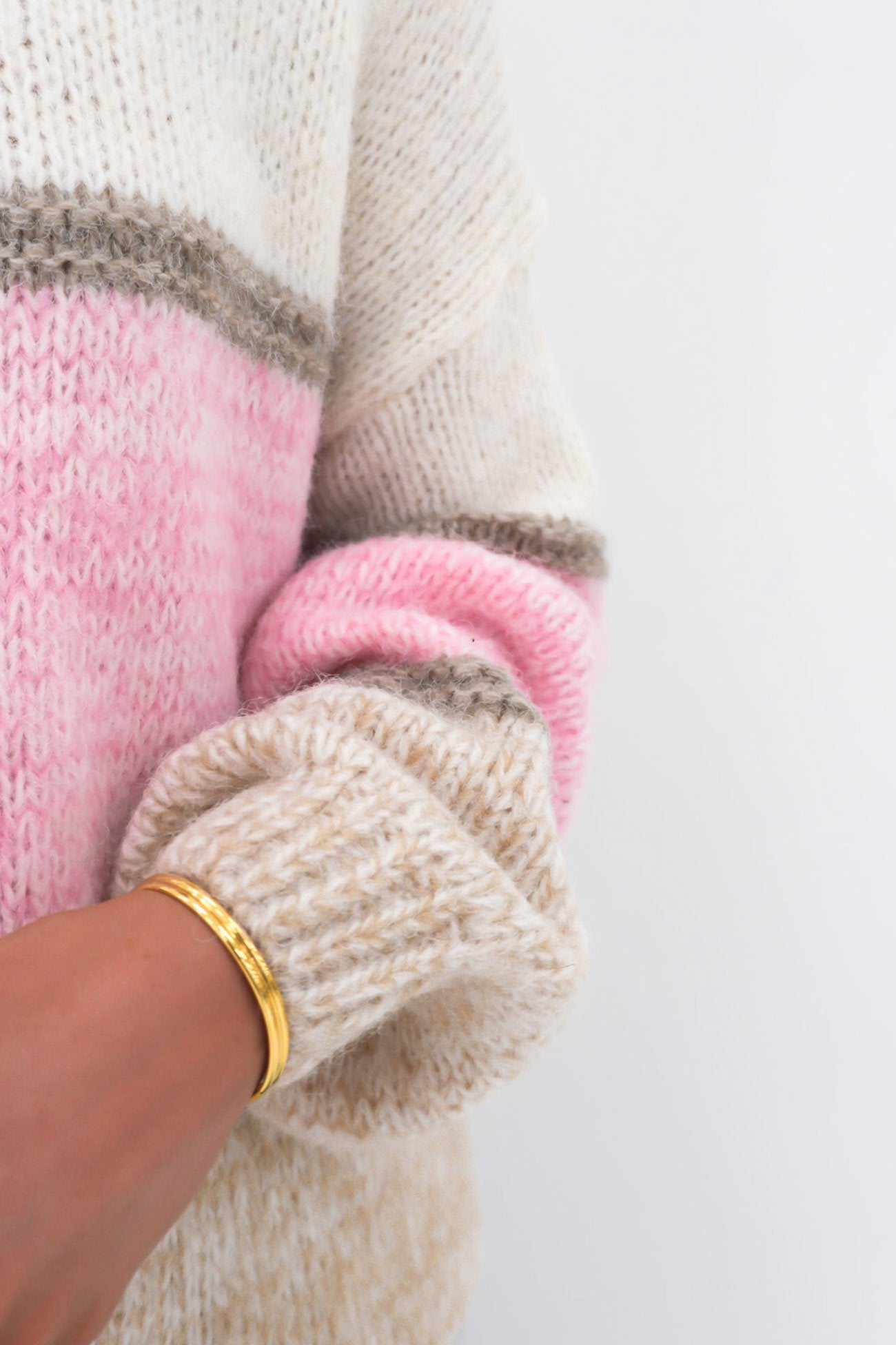 Olivia Knit Jumper Neapolitan