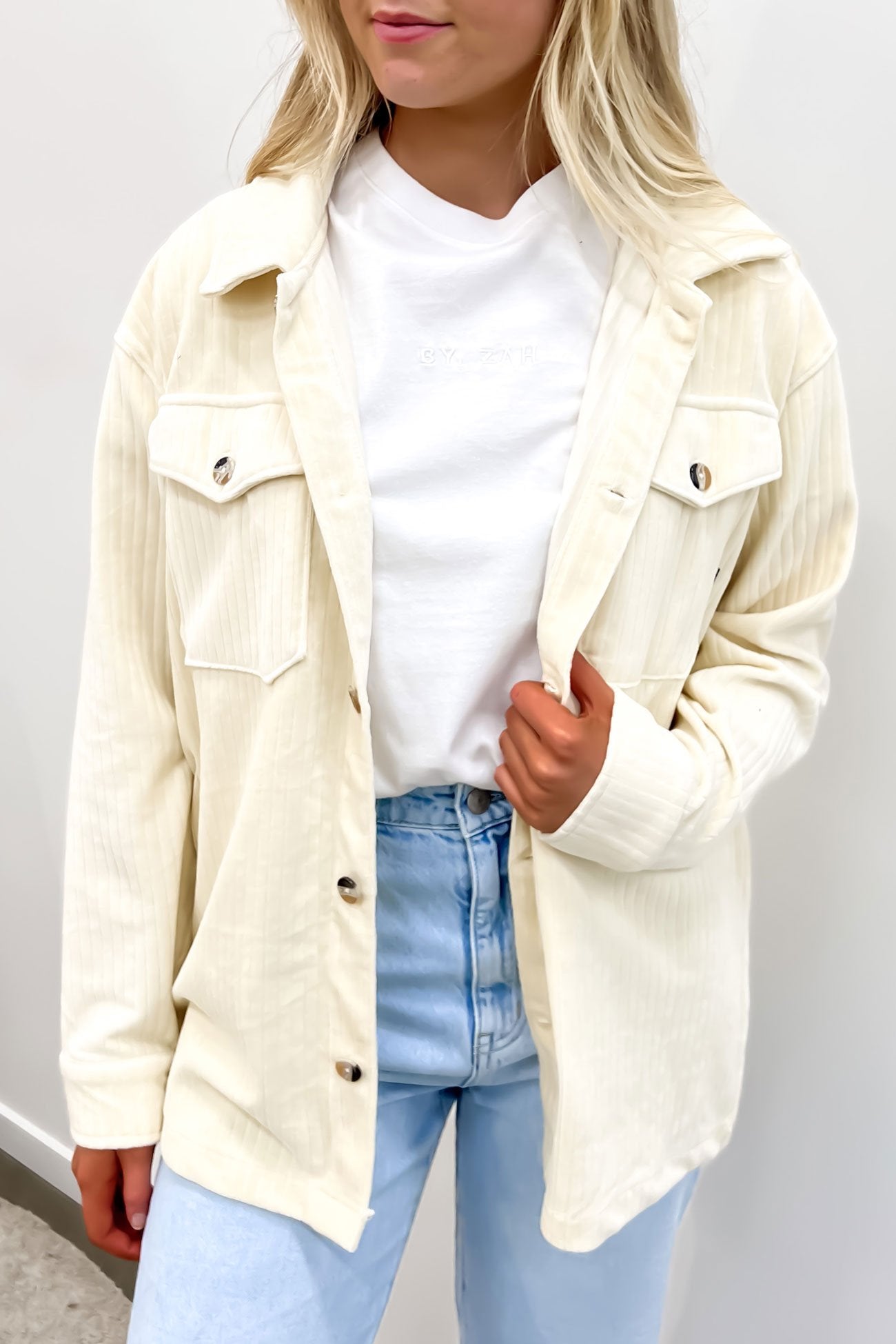 Orla Overshirt Vintage White