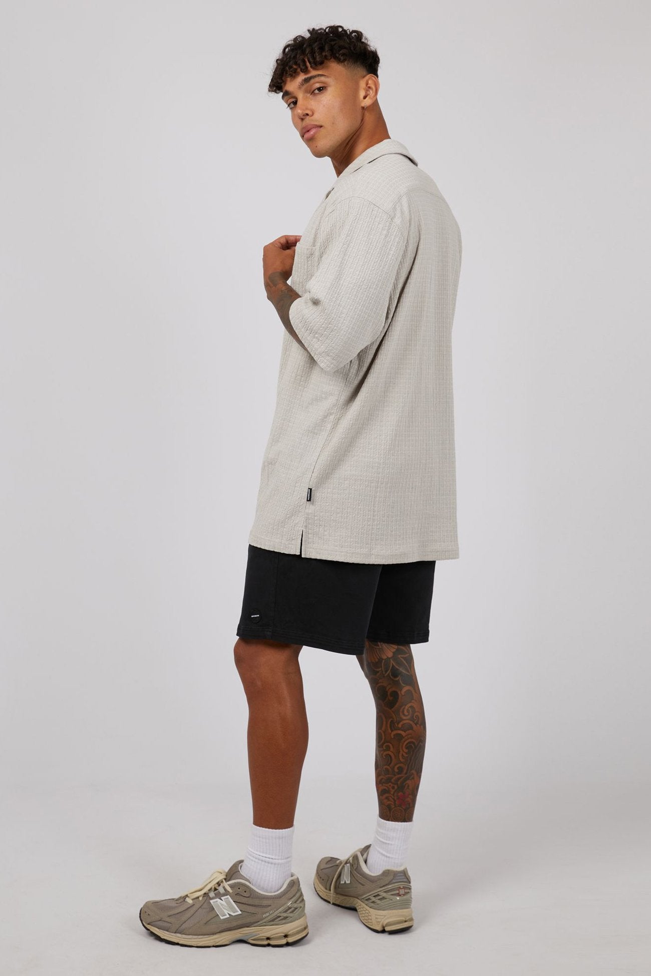 Otta Short Sleeve Shirt Grey