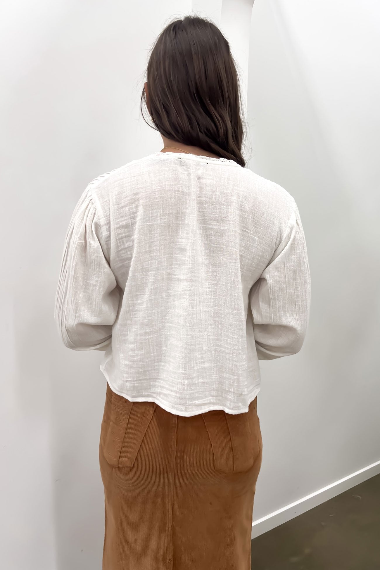 Paloma Shirt Vintage White