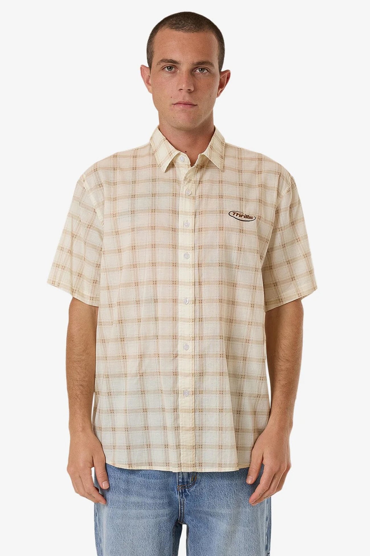 Pharm Short Sleeve Shirt Desert