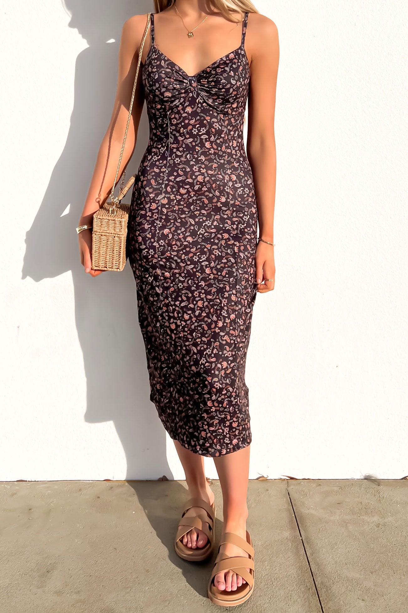 Pip Midi Dress Print