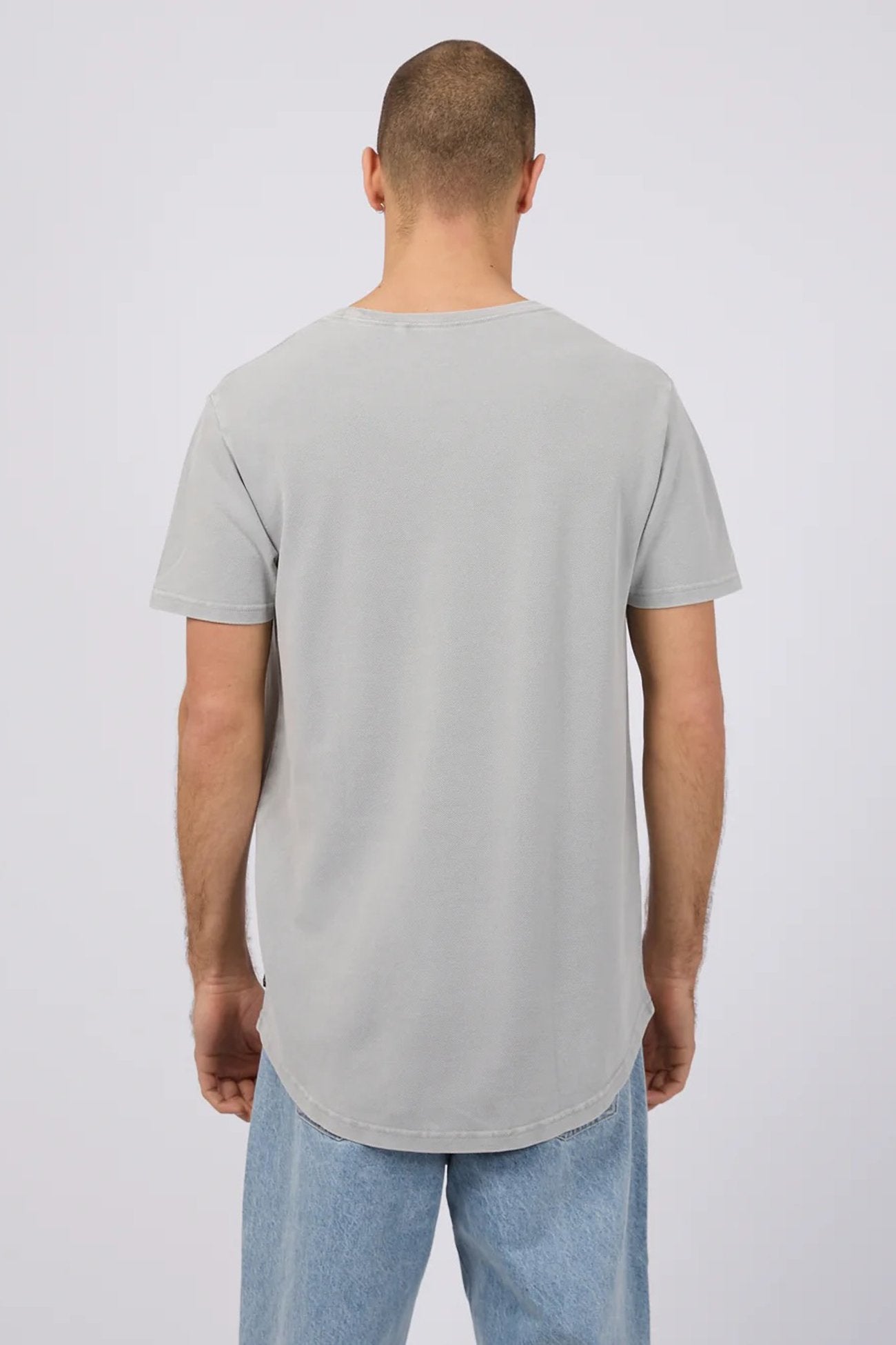 Pique Tee Grey