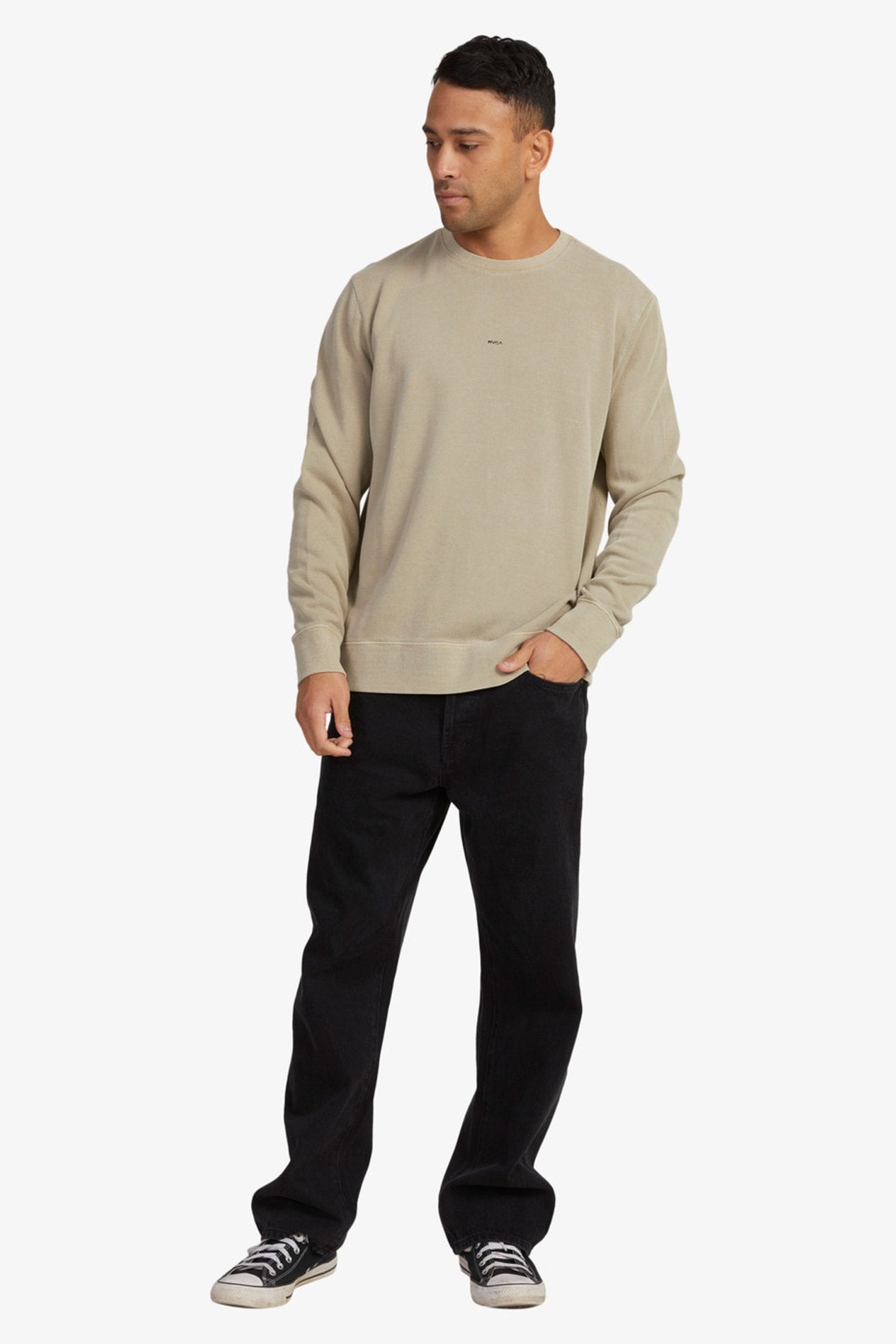 RVCA Smalls Crew Mushroom