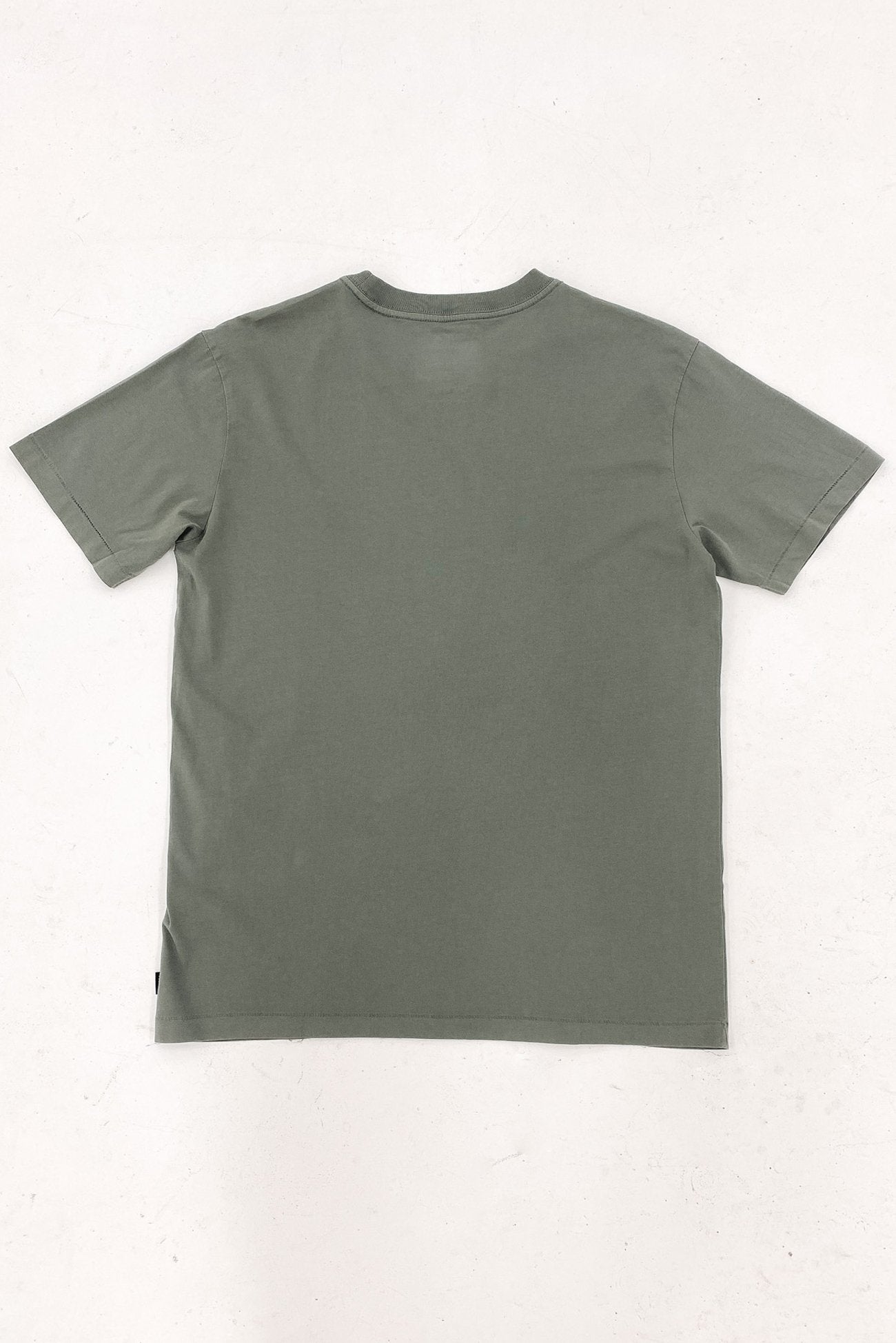 RVCA Unflipped Short Sleeve Tee Washed Olive