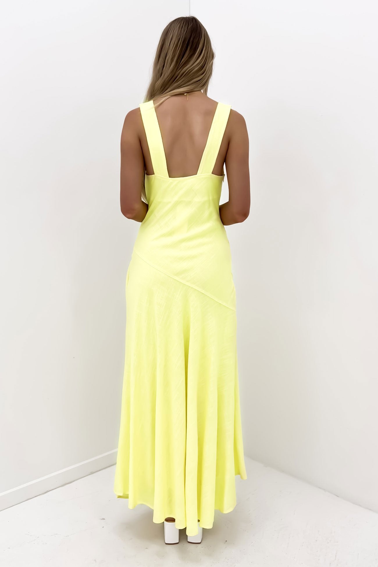 Ramona Maxi Dress Yellow