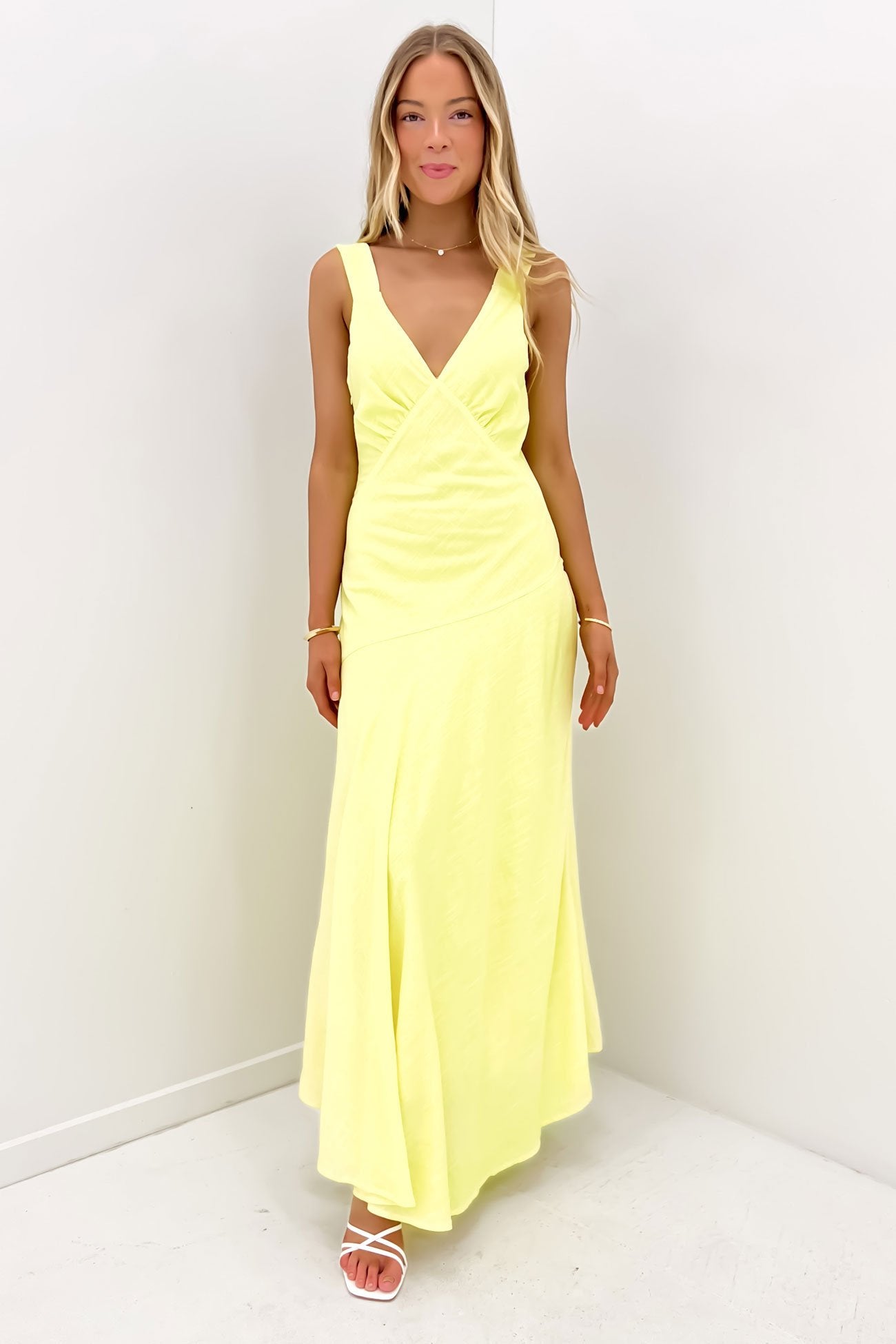 Ramona Maxi Dress Yellow