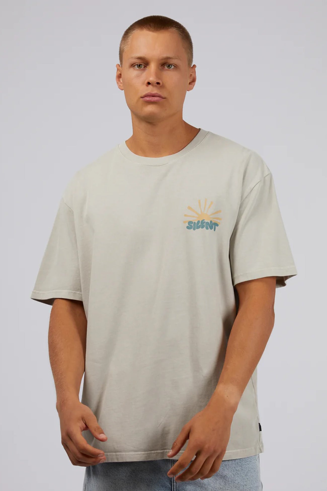 Rays Tee Grey