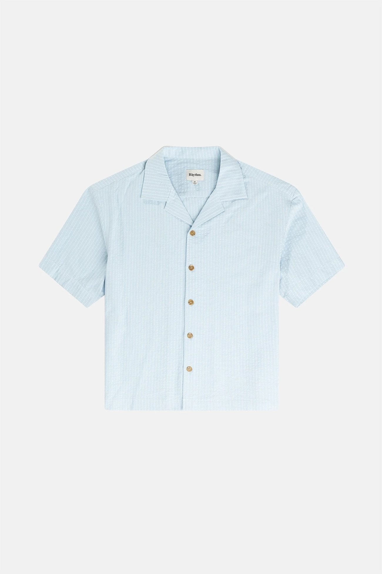 Relaxed Check Short Sleeve Shirt Blue