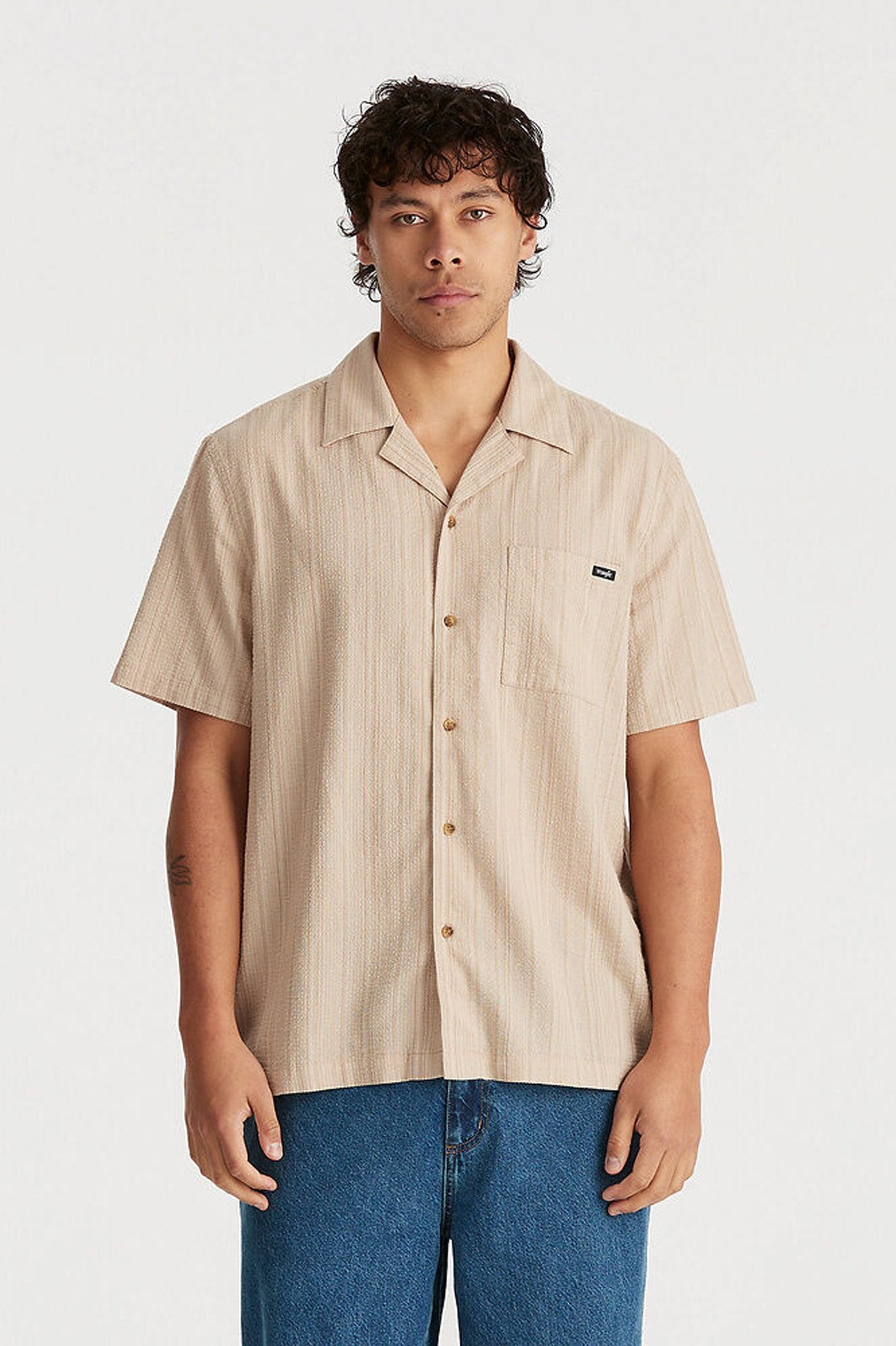 Resort Shirt Sandbank Stripe