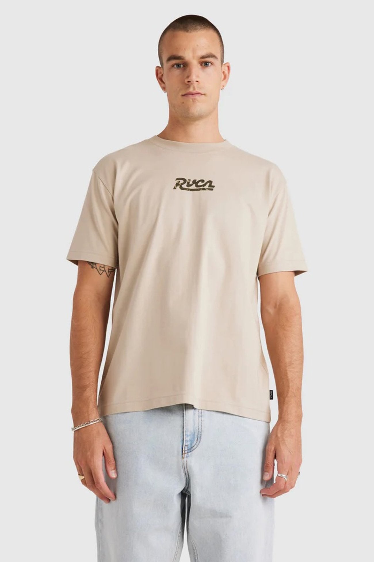 Rover Short Sleeve Tee Light Khaki