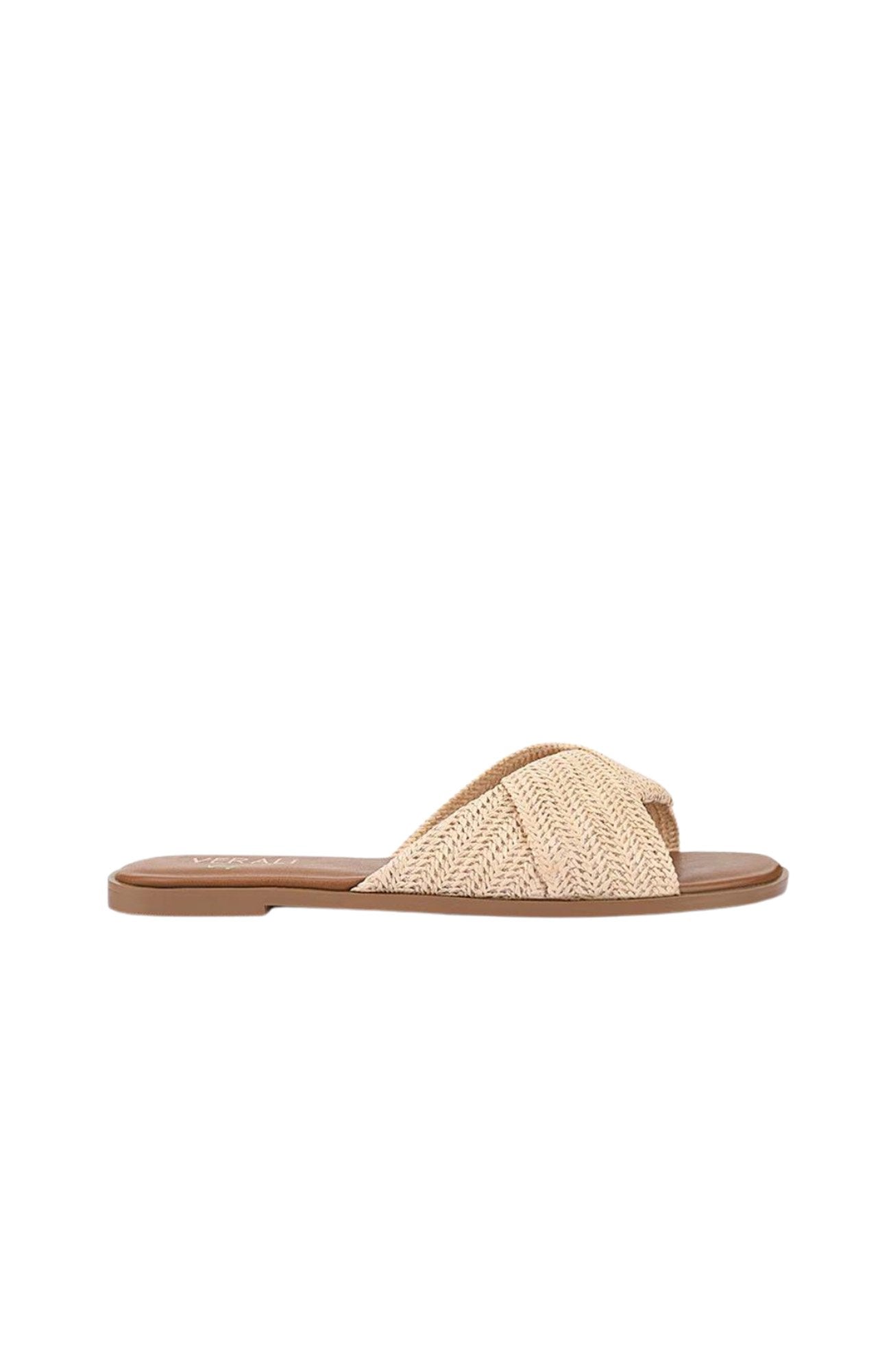 Sage Casual Slides Natural Raffia