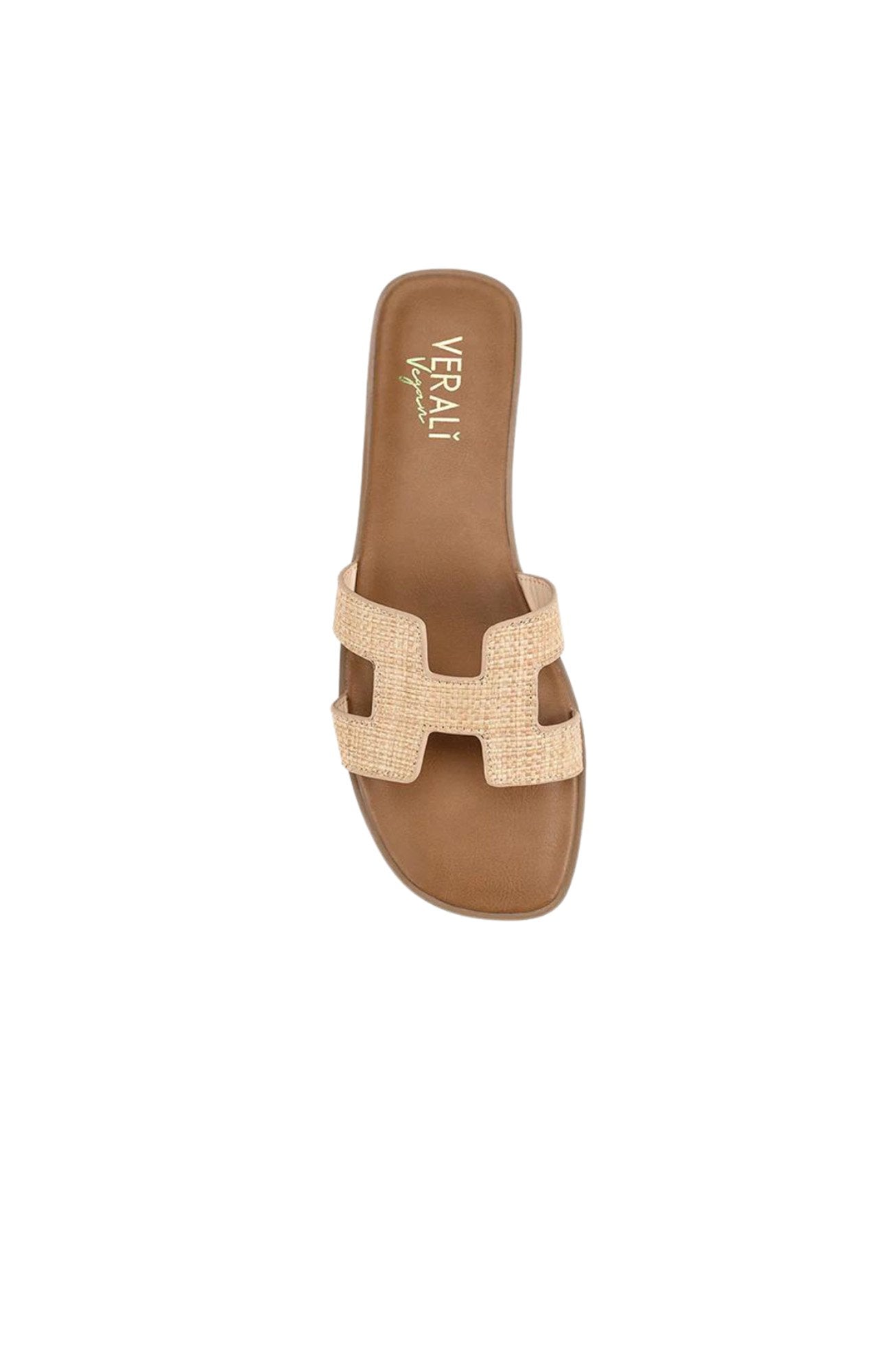 Sandra Casual Slides Natural Raffia