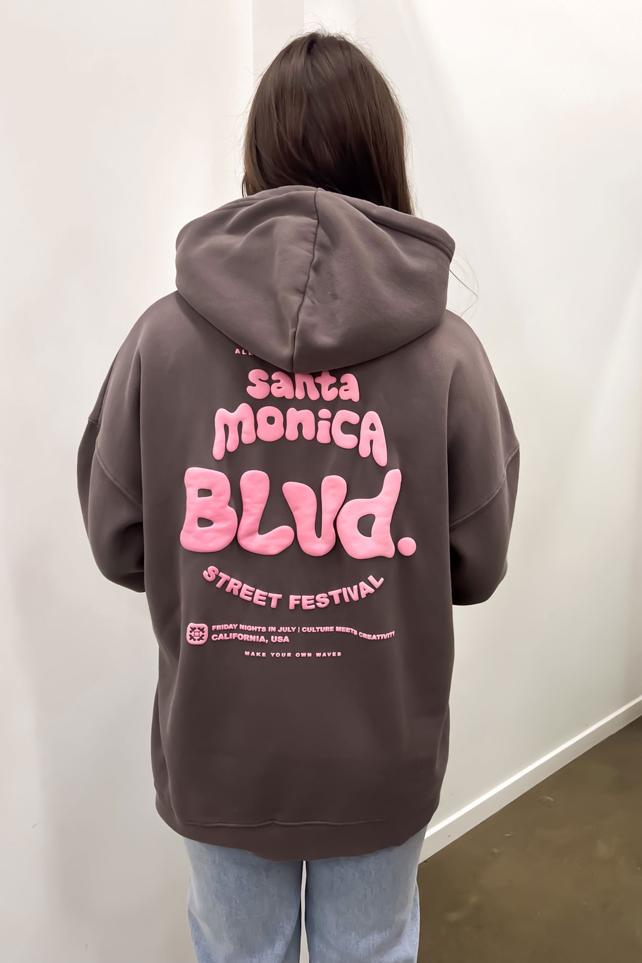 Santa Monica Hoodie Charcoal