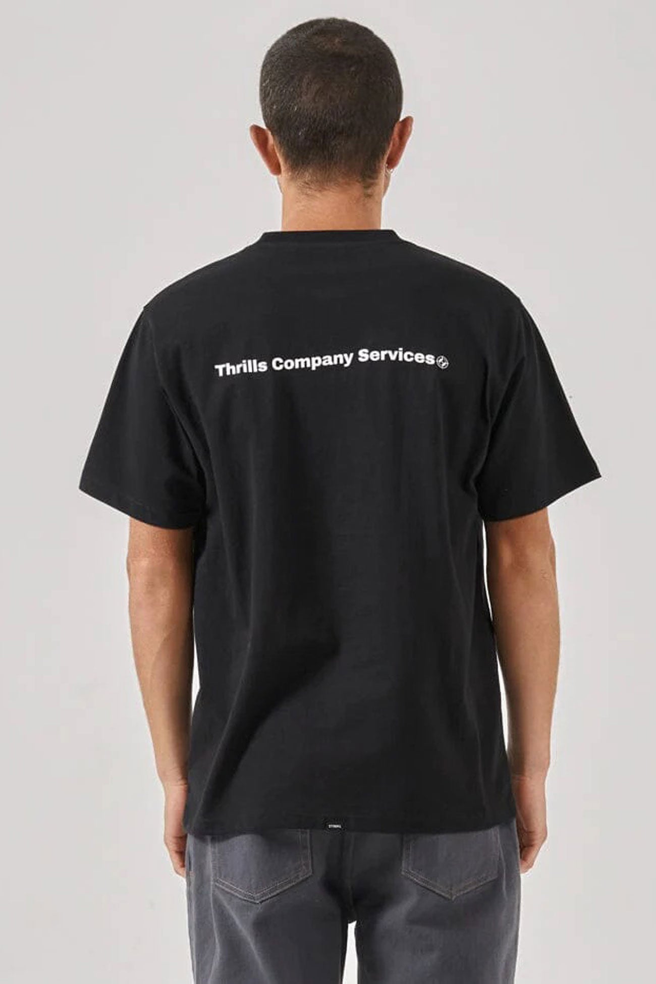 Services Merch Fit Tee Black