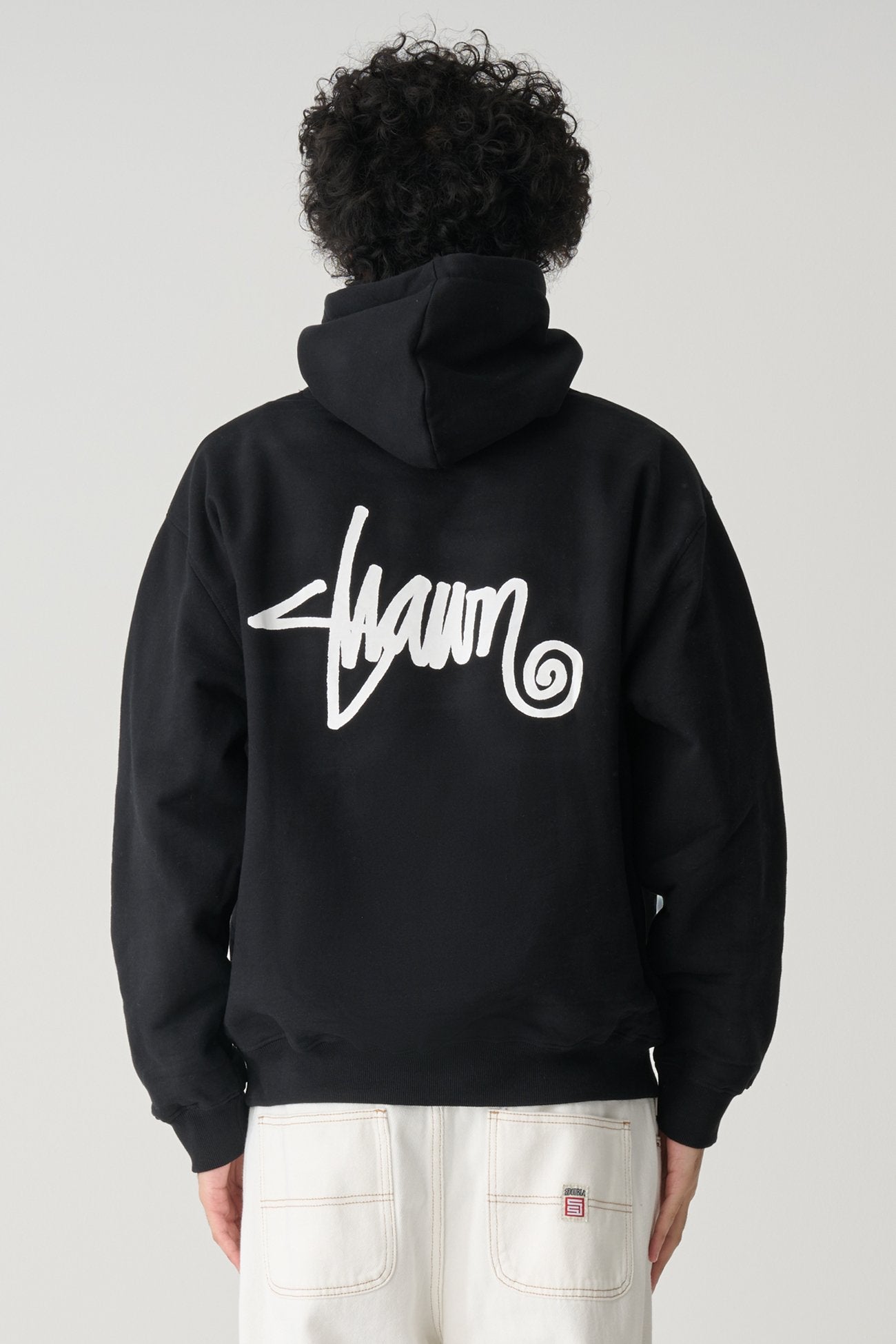 Shawn Script Hood Black